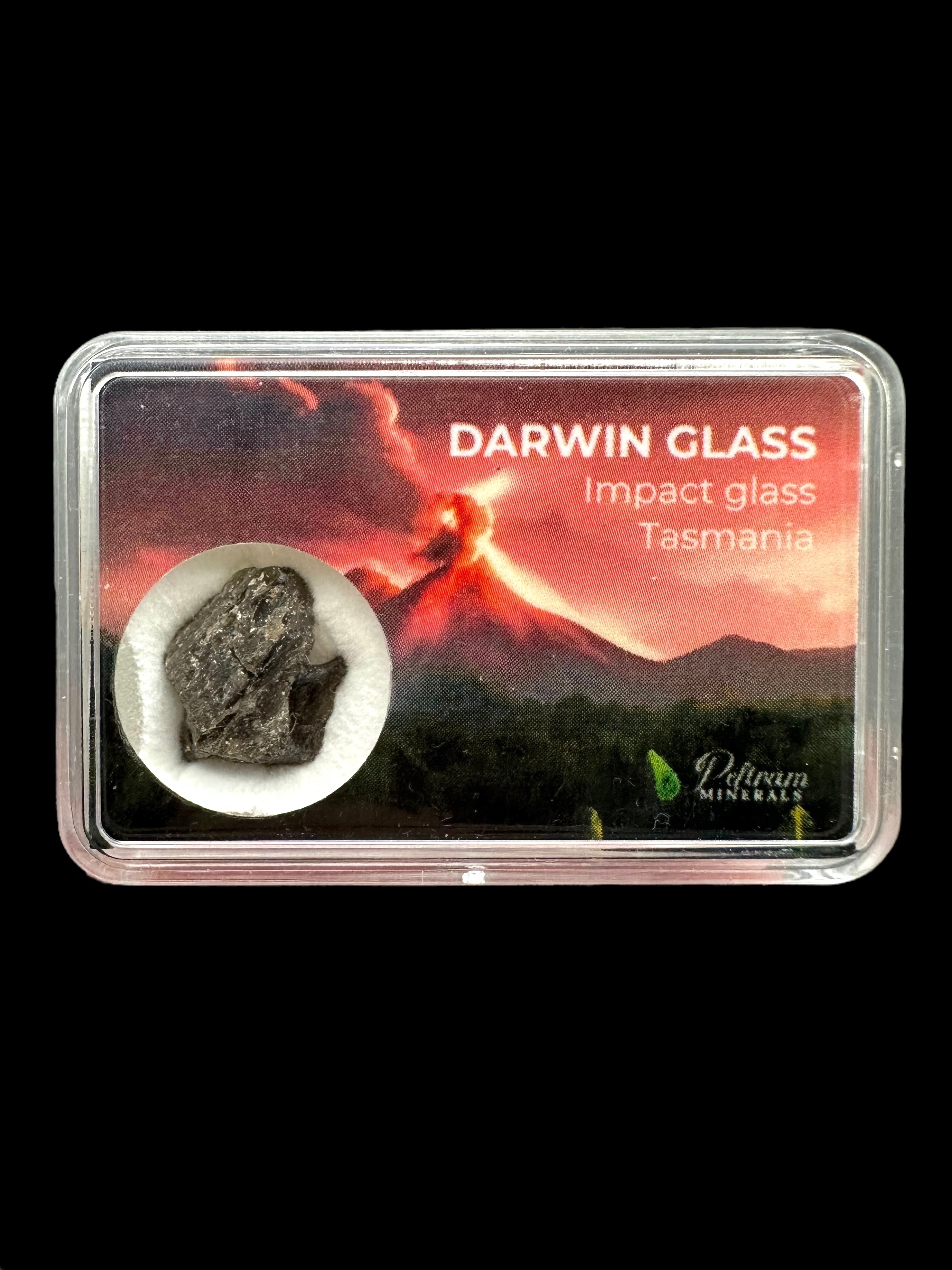 Darwin glass in box – Queenstown, Tasmania