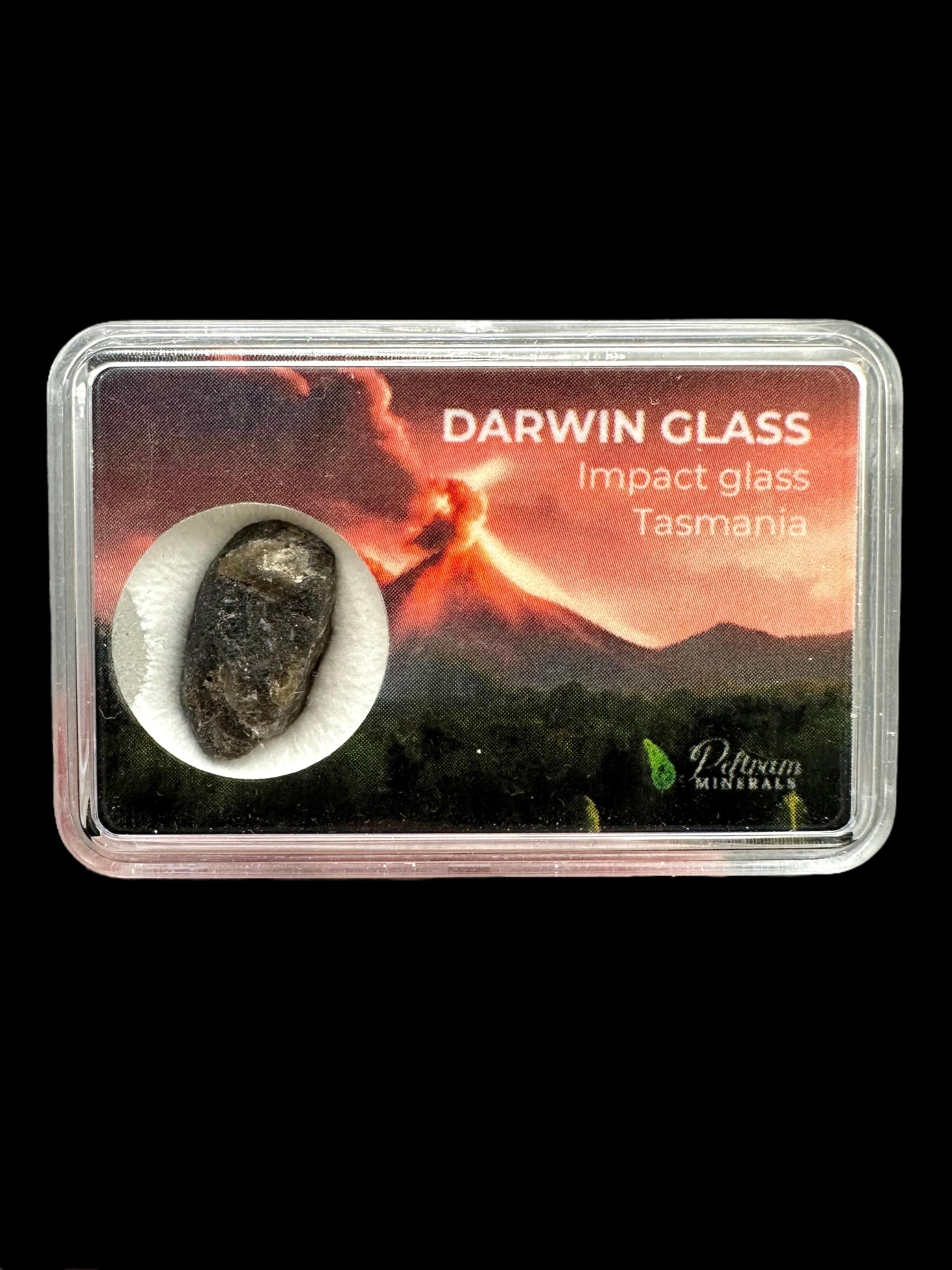 Darwin glass in box – Queenstown, Tasmania