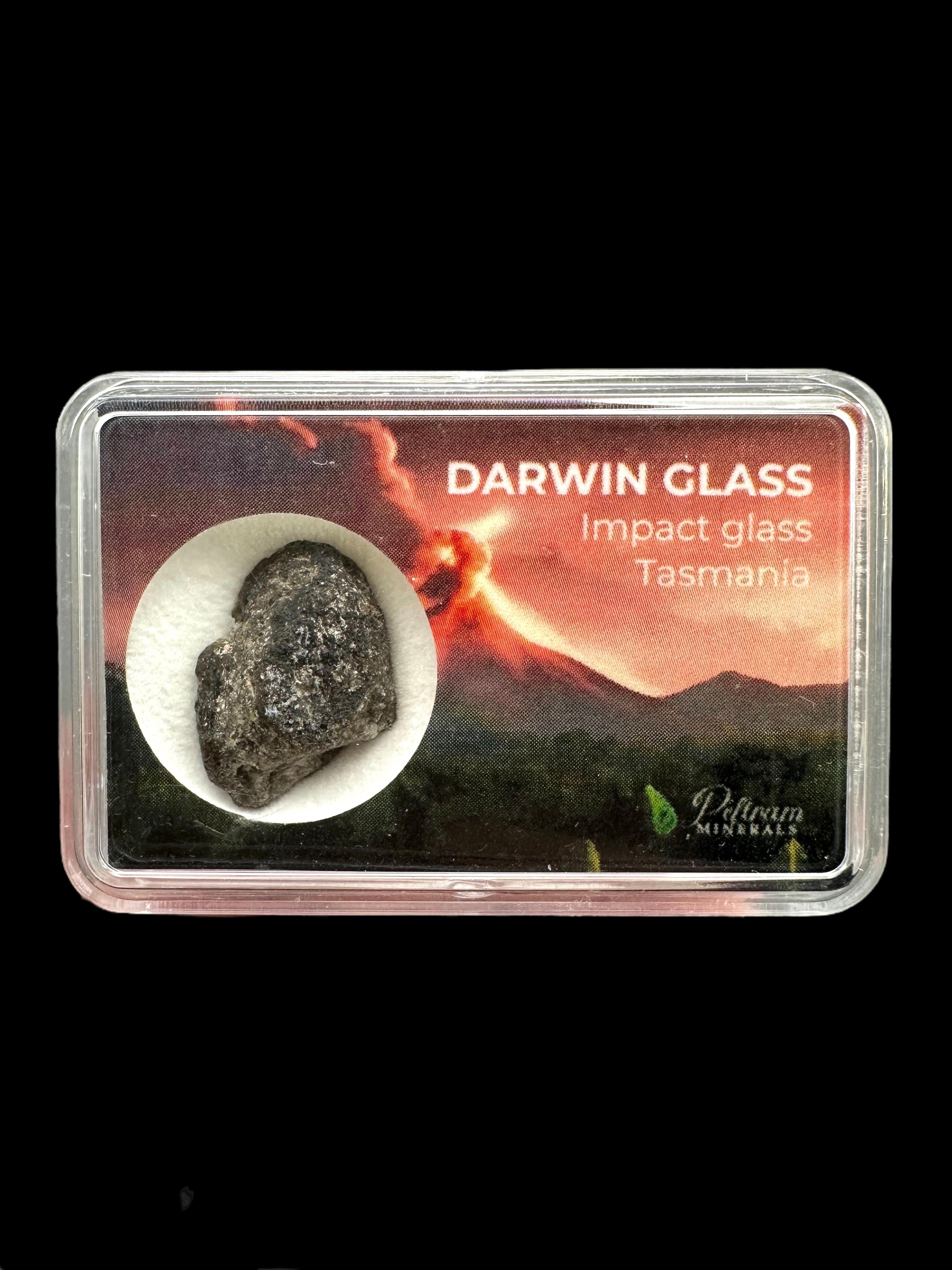 Darwin glass in box – Queenstown, Tasmania