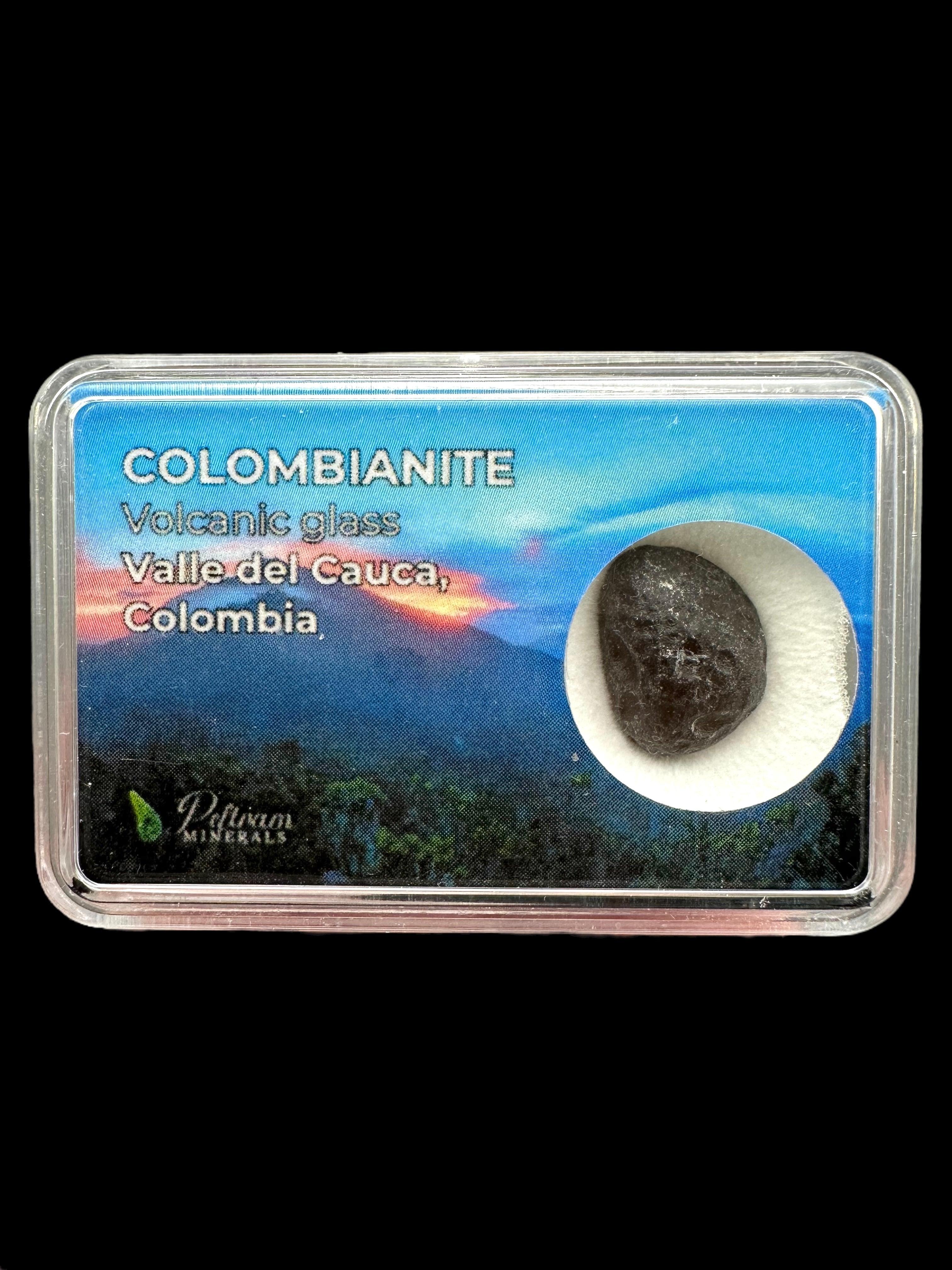 Colombianite in box – Valle del Cauca, Colombia