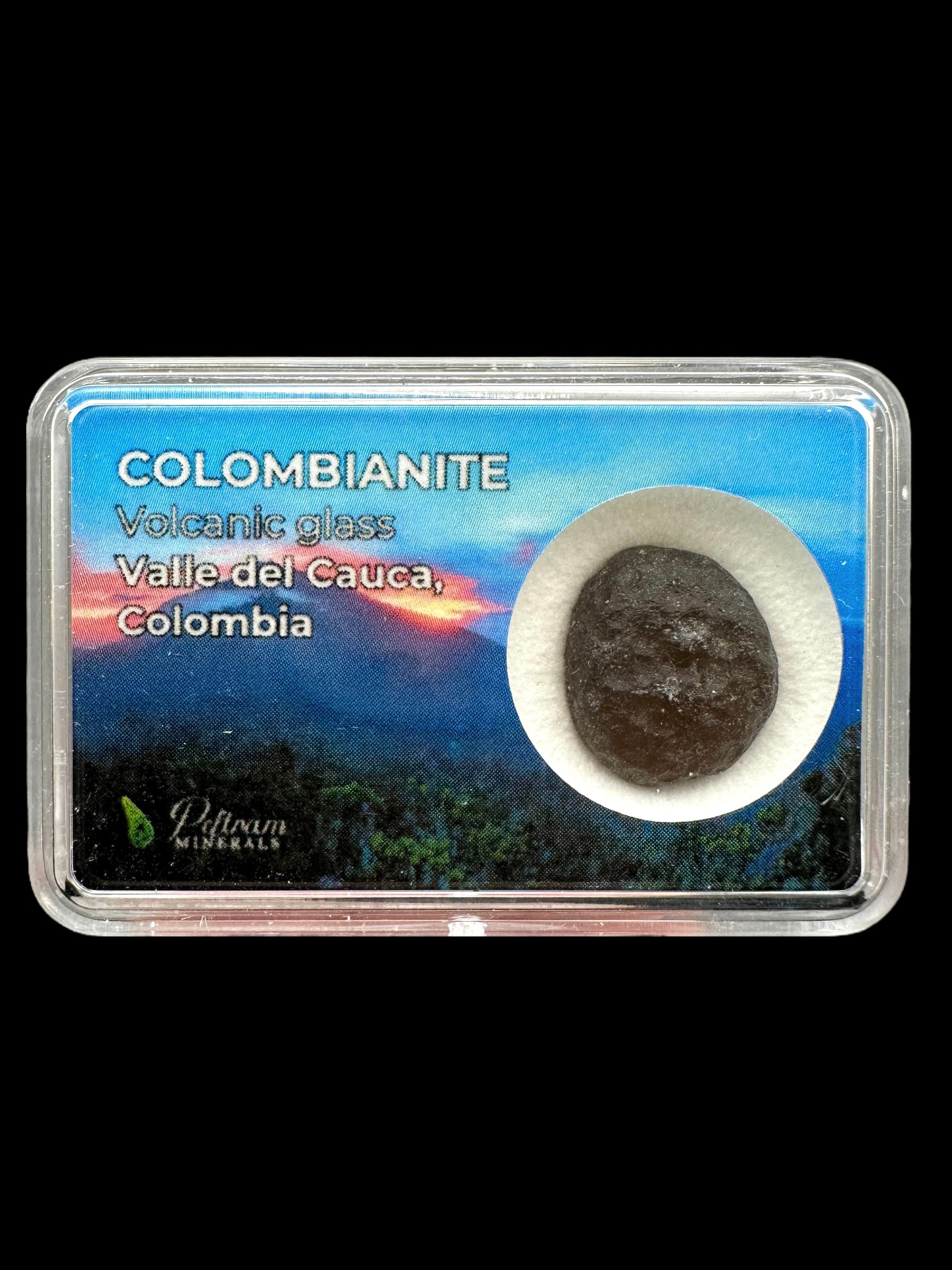 Colombianite in box – Valle del Cauca, Colombia