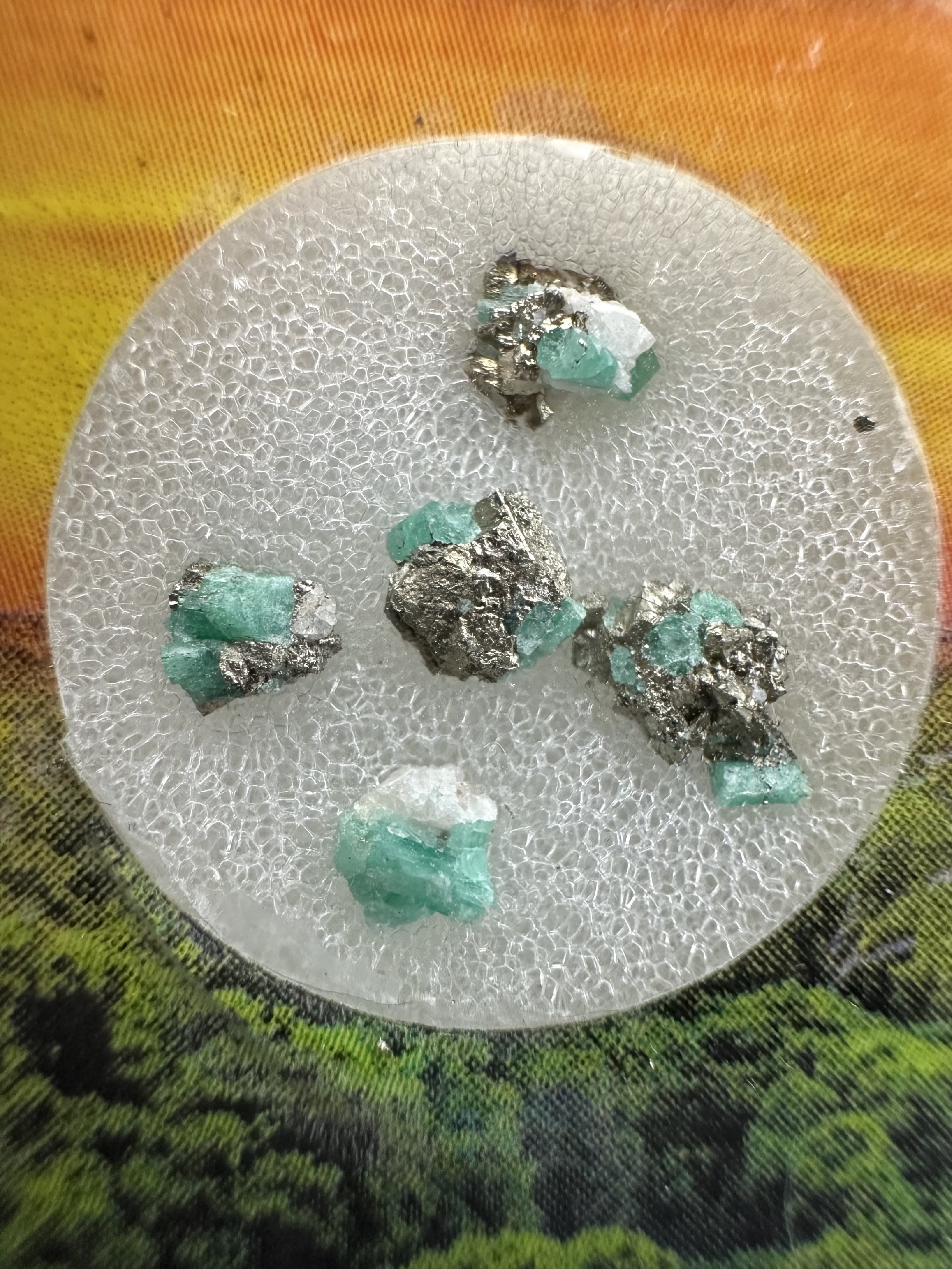 Emerald in box – Chivor – Boyaca, Colombia - SM161