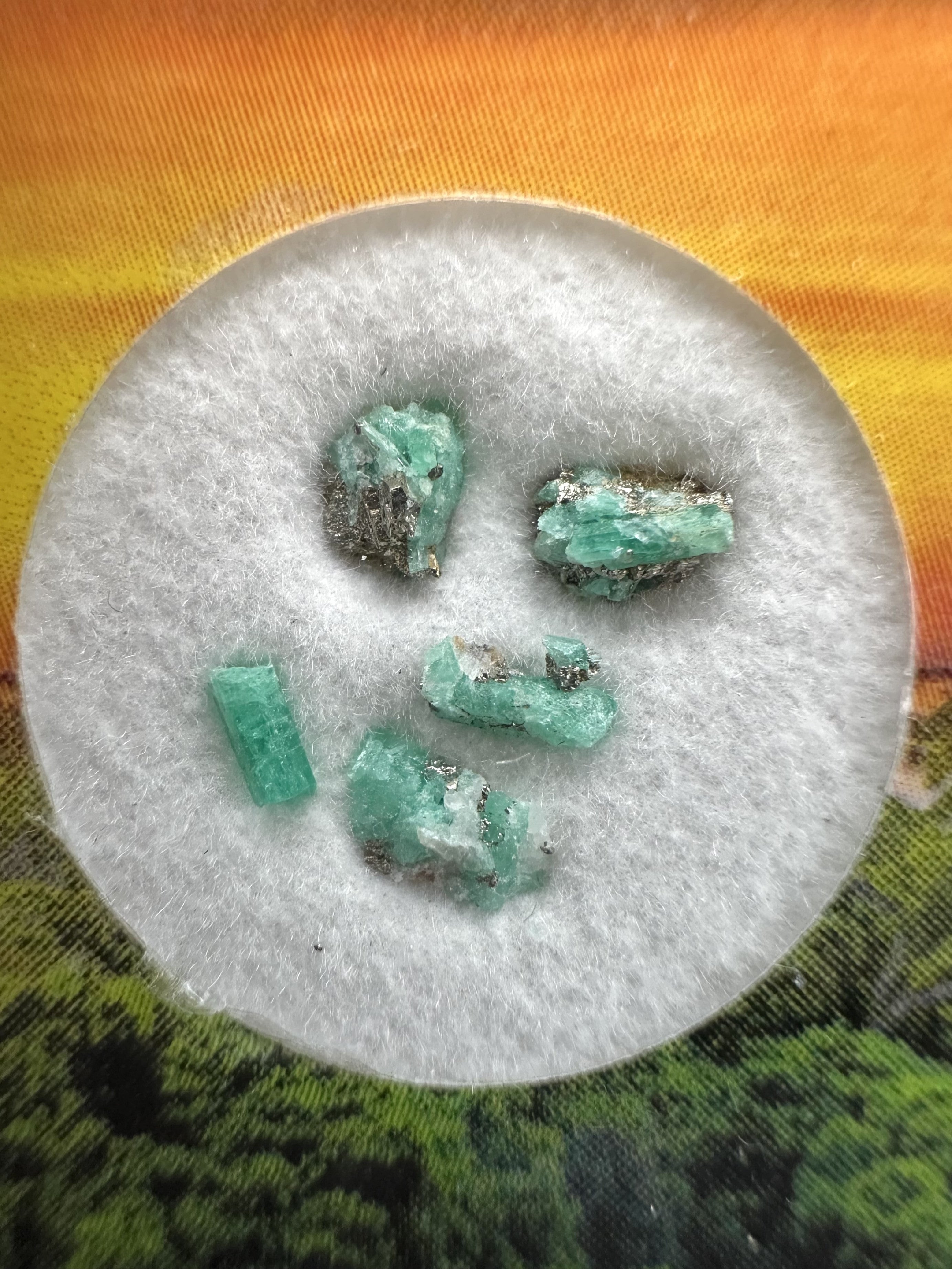 Emerald in box – Chivor – Boyaca, Colombia - SM162