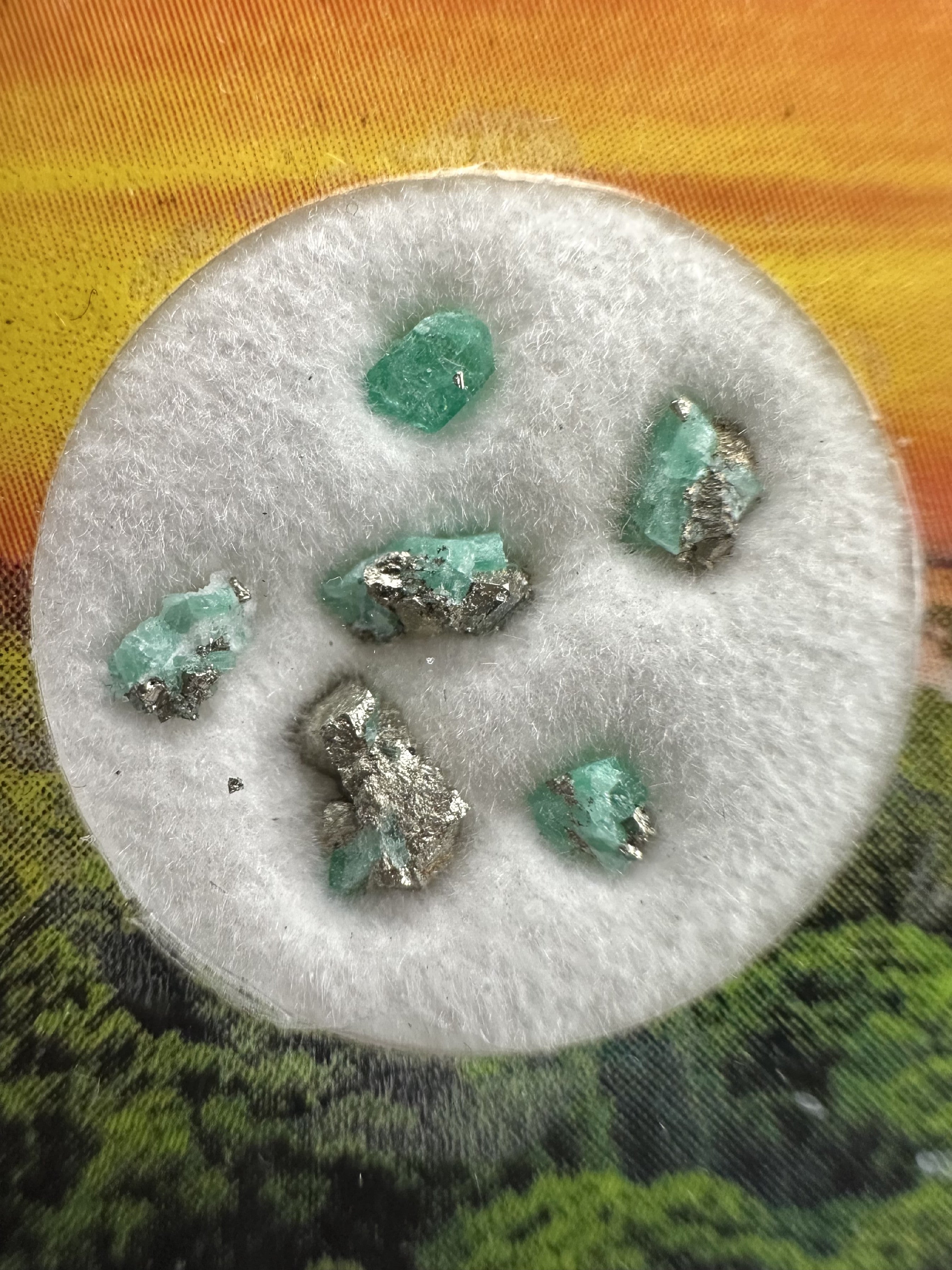 Emerald in box – Chivor – Boyaca, Colombia - SM164