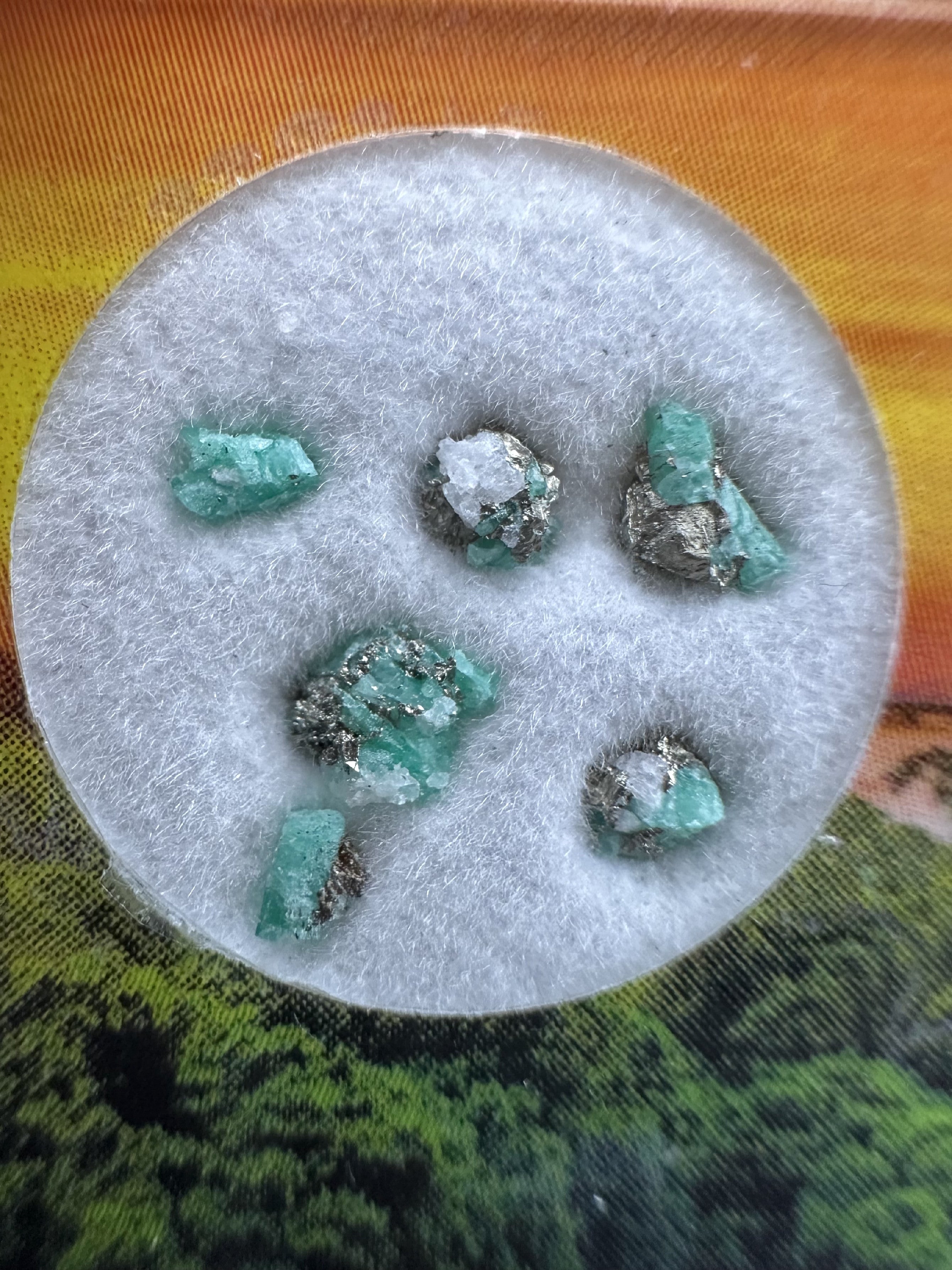 Emerald in box – Chivor – Boyaca, Colombia - SM165