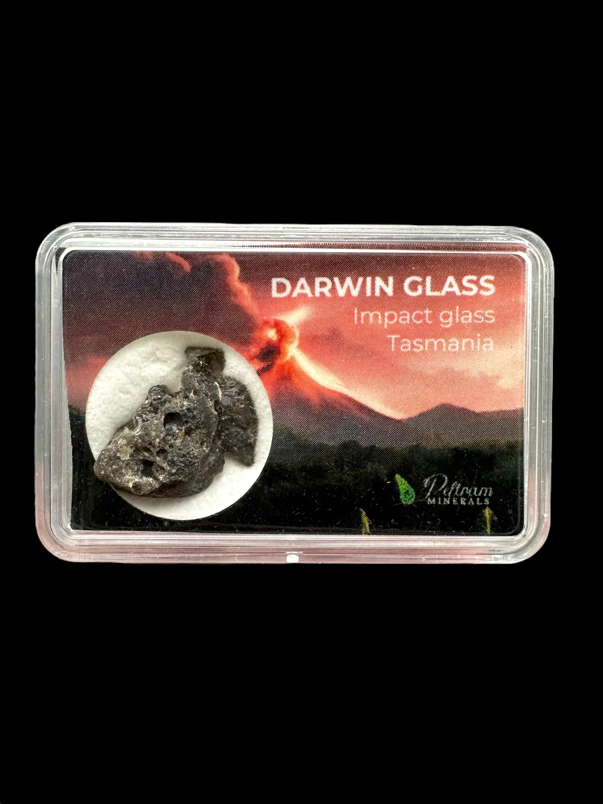 Darwin glass in box – Queenstown, Tasmania – DW035