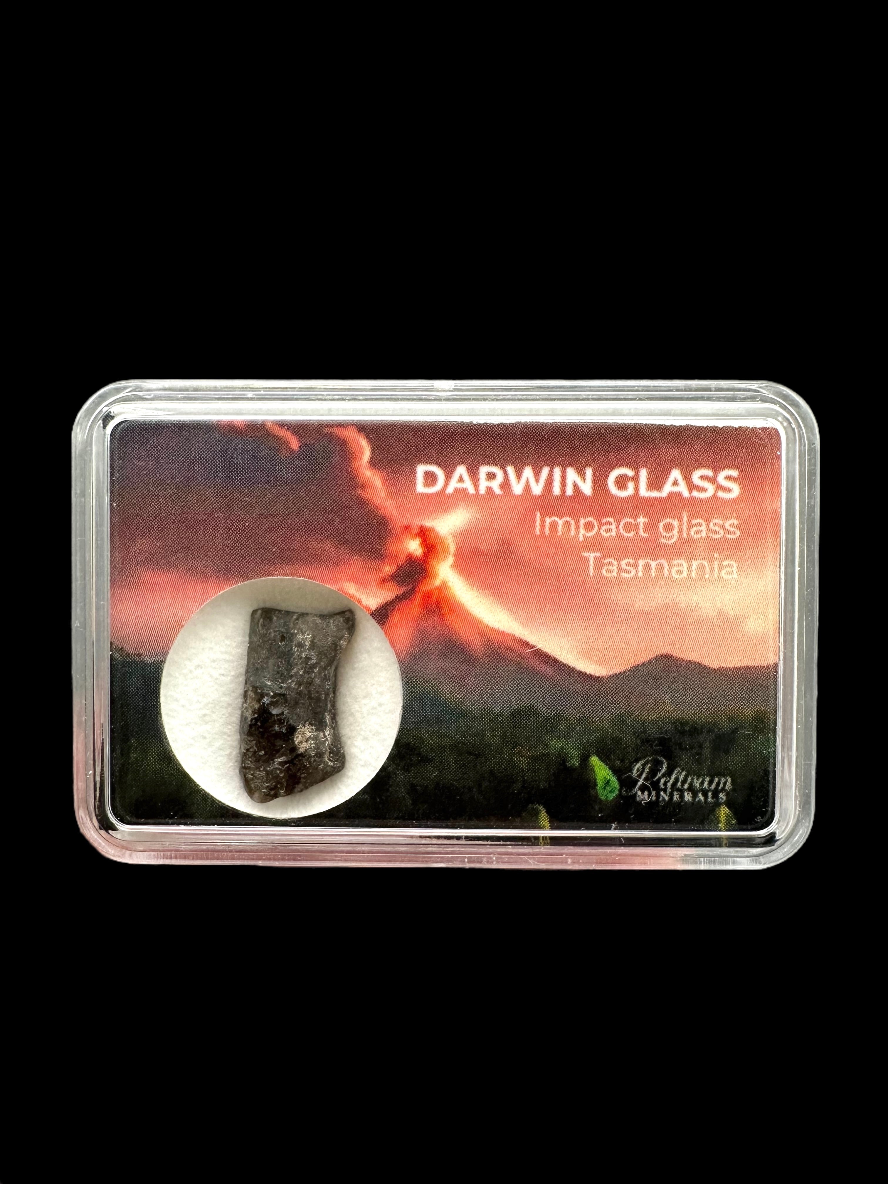 Darwin glass in box – Queenstown, Tasmania