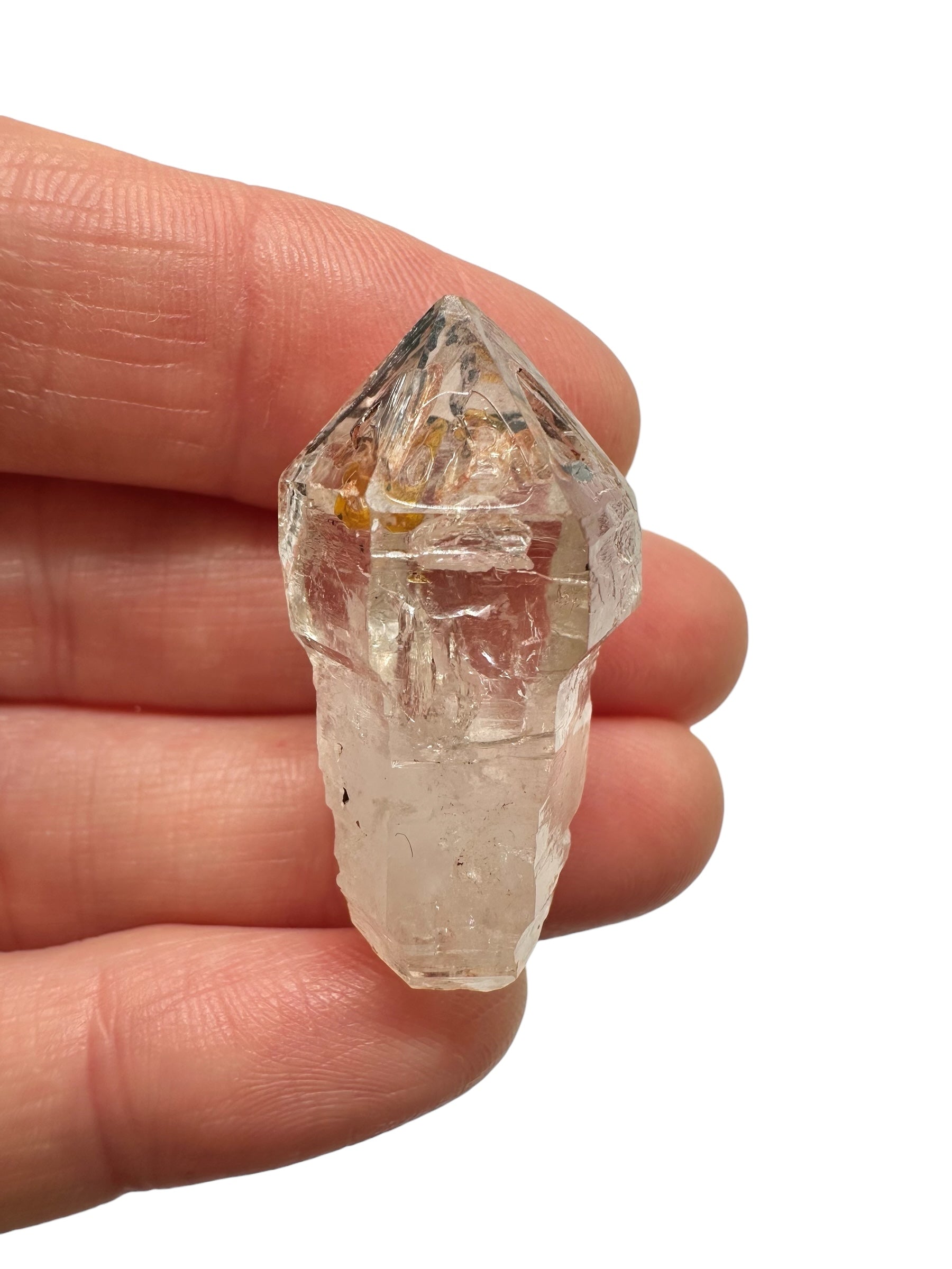 Crystal with petroleum inclusions – Madagascar - KIR06
