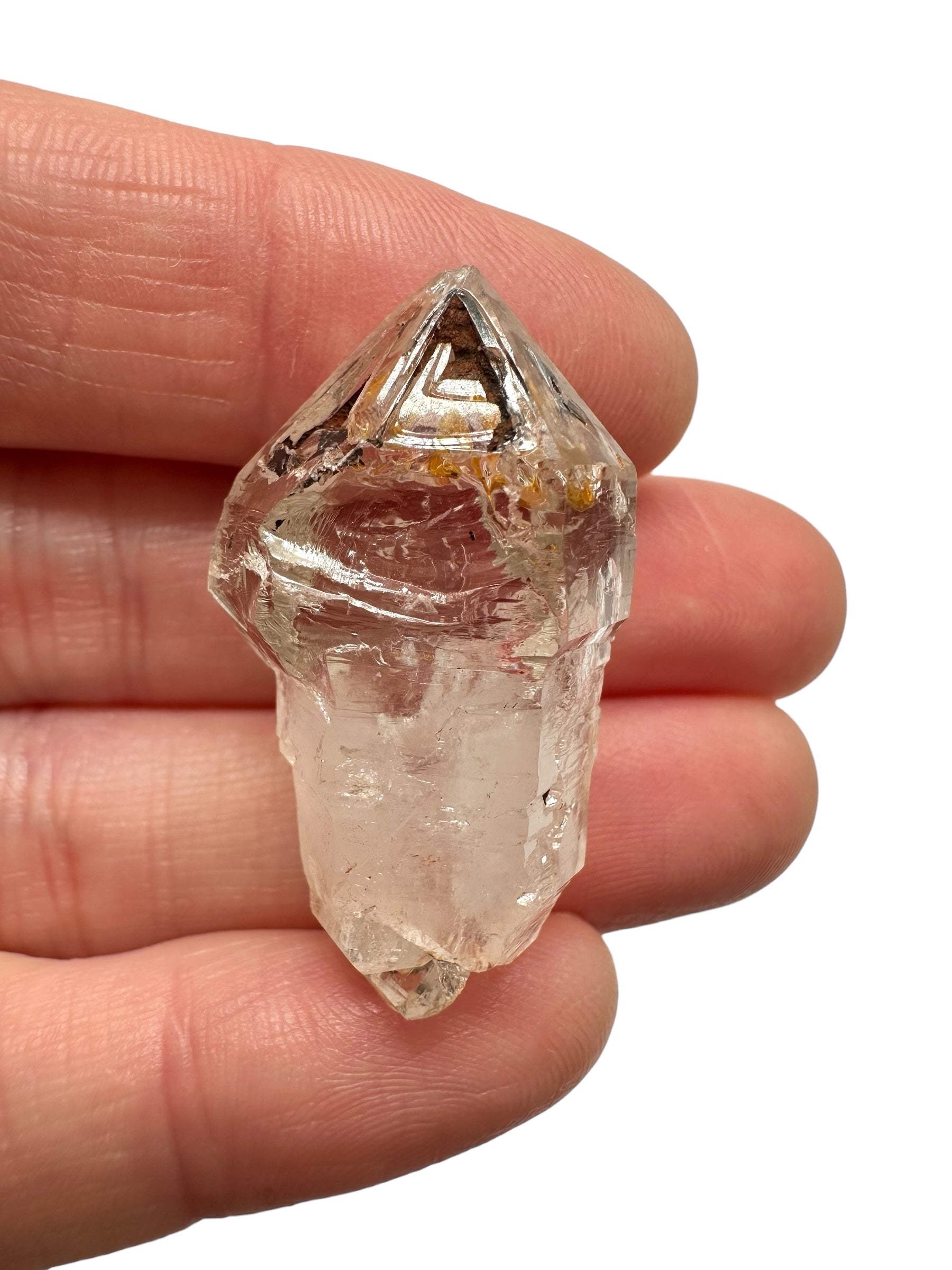 Crystal with petroleum inclusions – Madagascar - KIR06