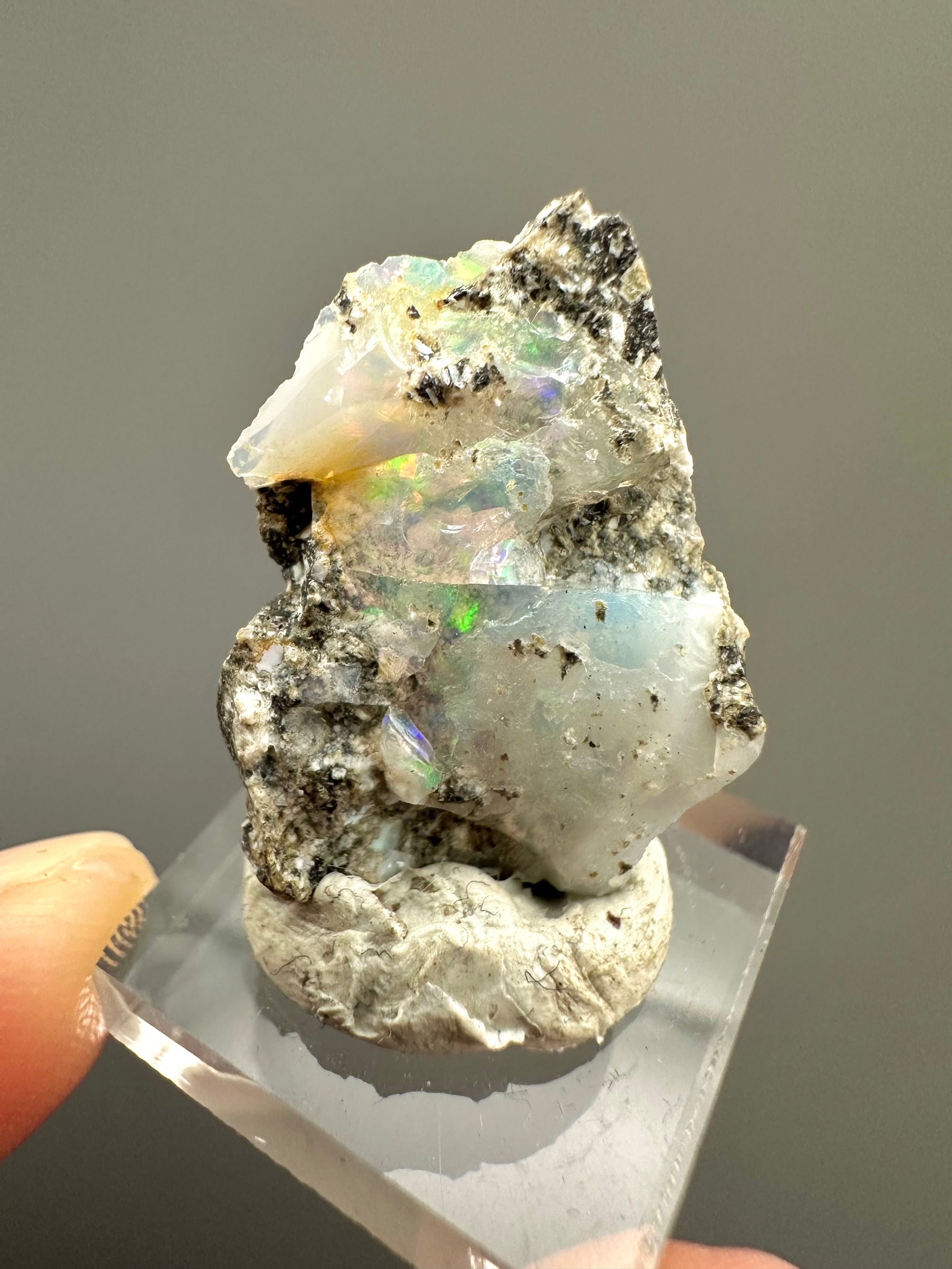 Precious opal – Dubnik, Slovakia