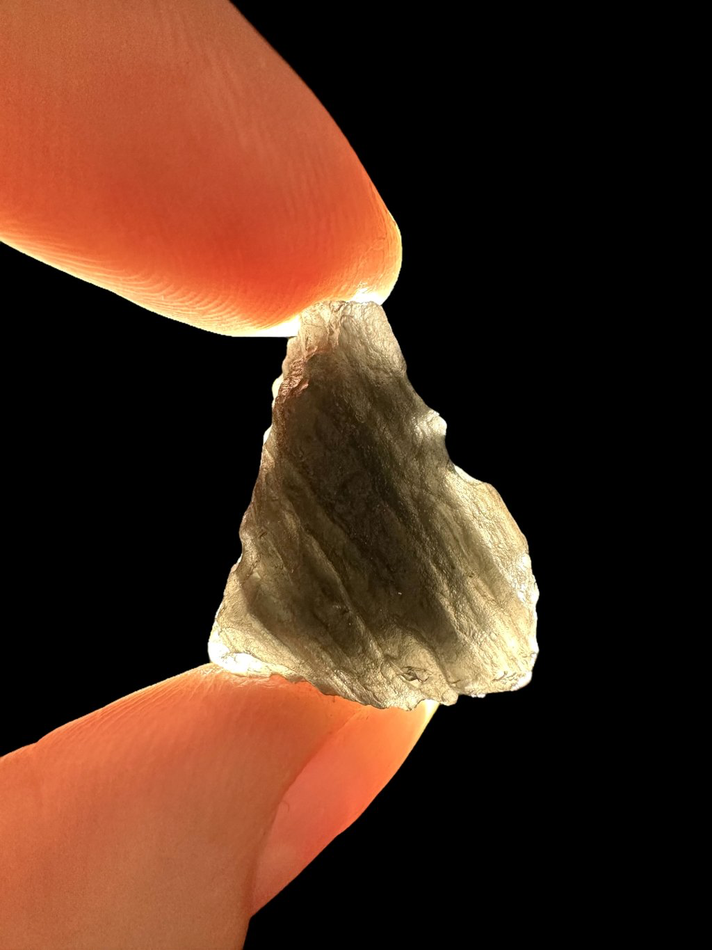 Obsidian 4,1g – Brehov, Slovakia - OB104