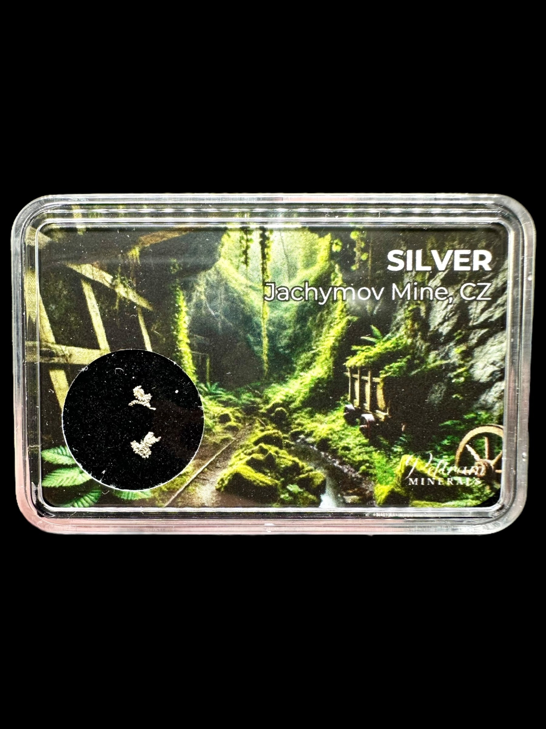 Silver in box – Dul Svornost, Jachymov, CZ