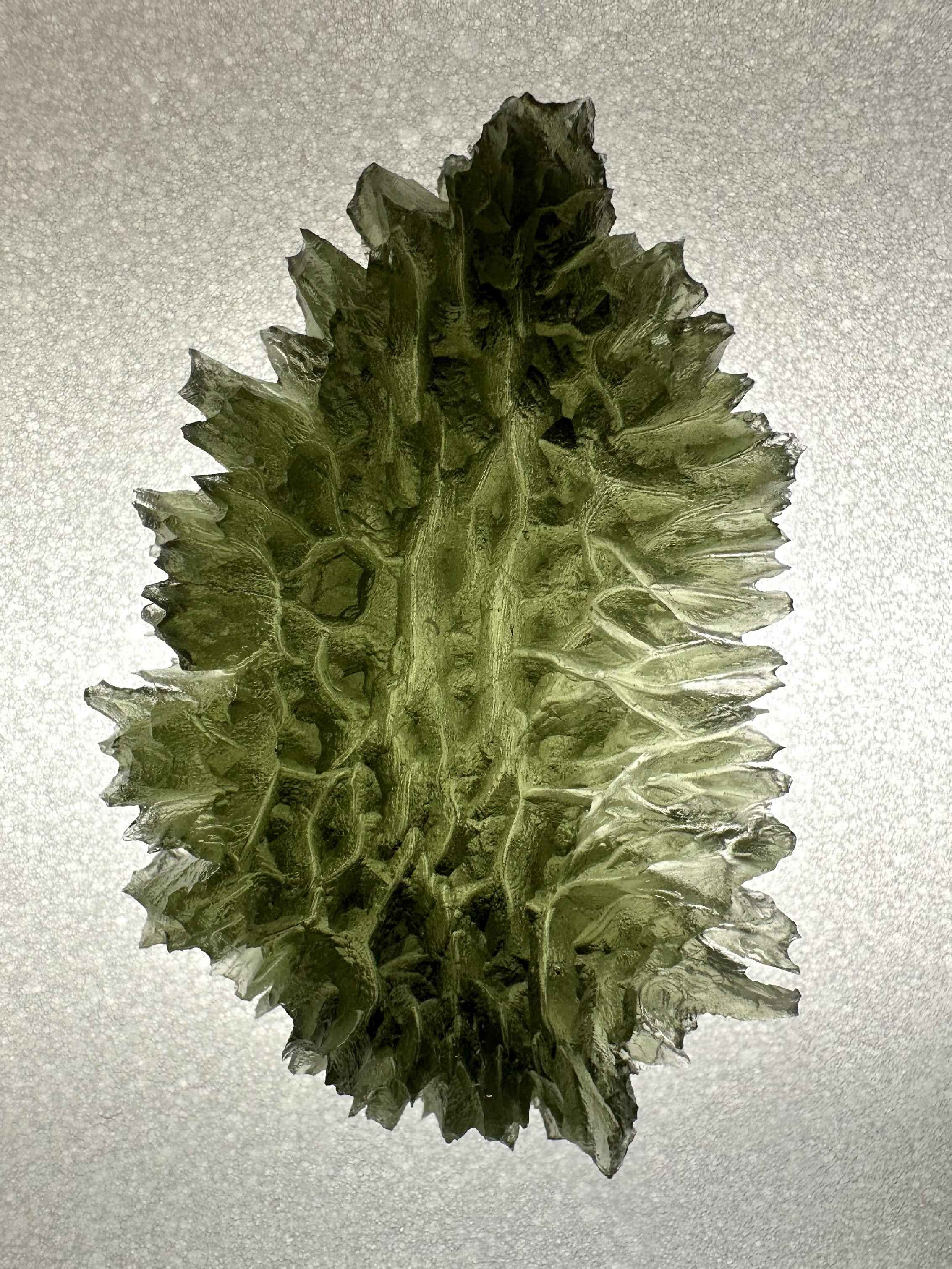 Scatola espositiva retroilluminata per moldaviti, minerali o gioielli - POD/CER