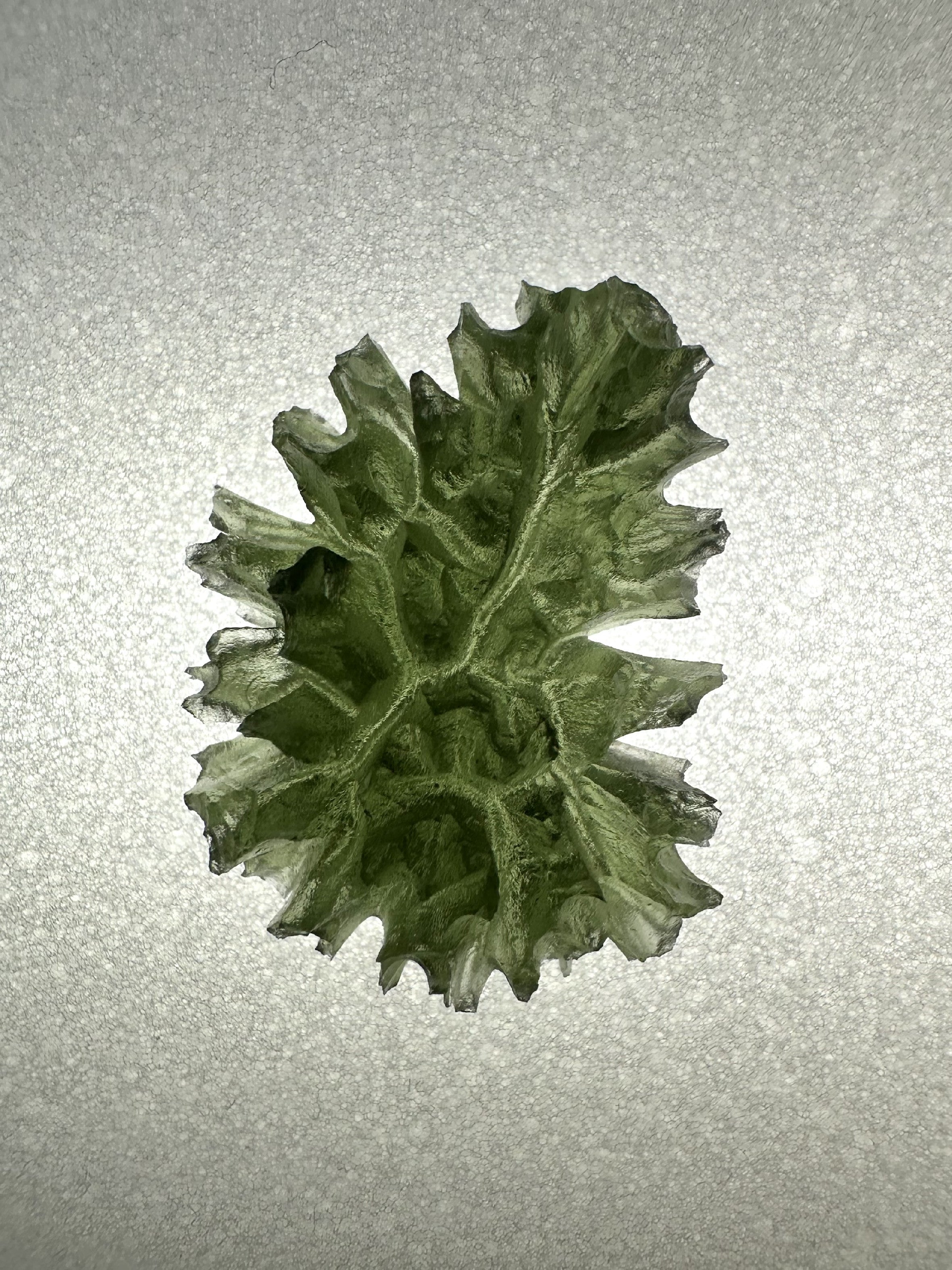 Cartridge/box for Moldavites and minerals or jewellery with backlight - POD/CER