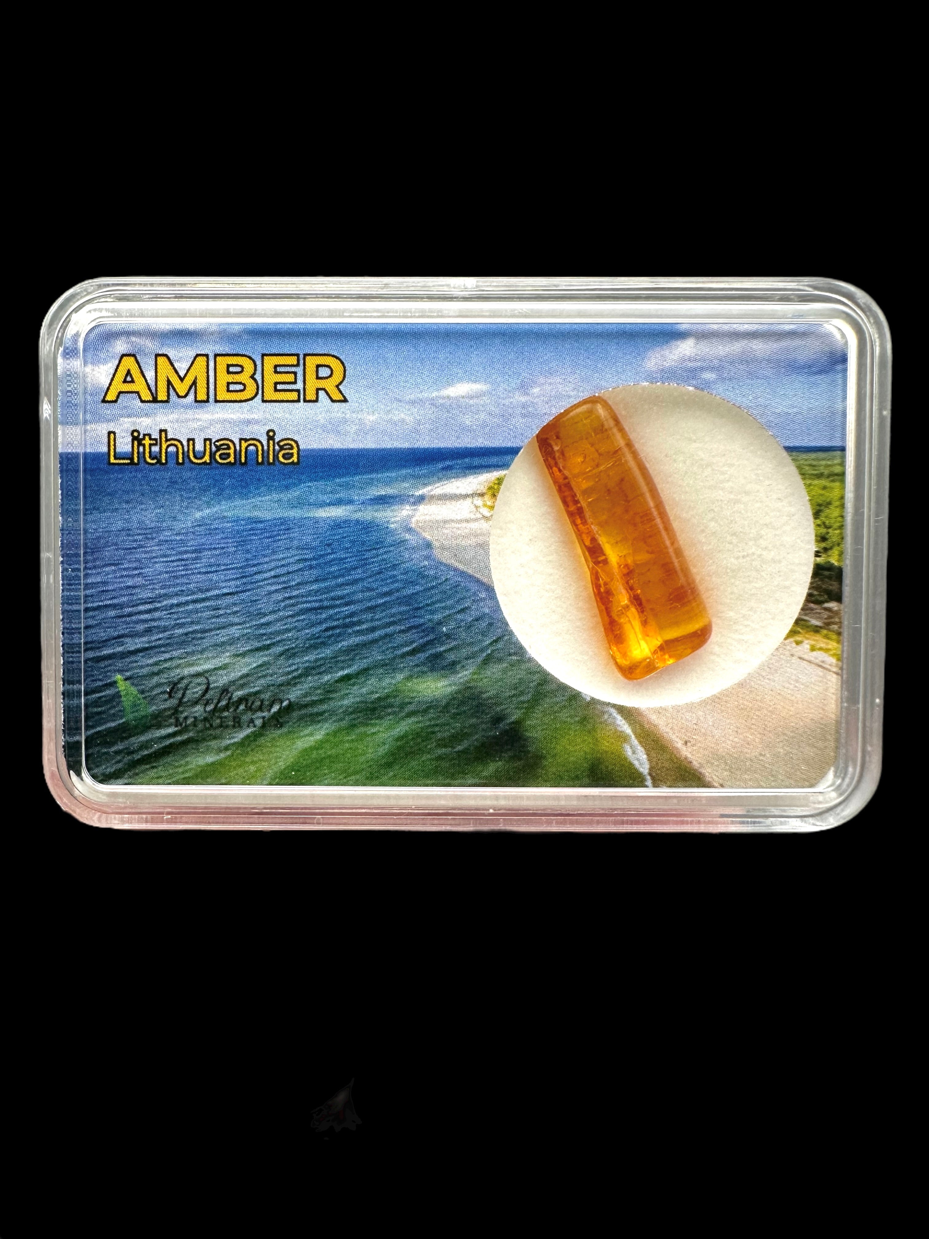Amber in box – Lithuania