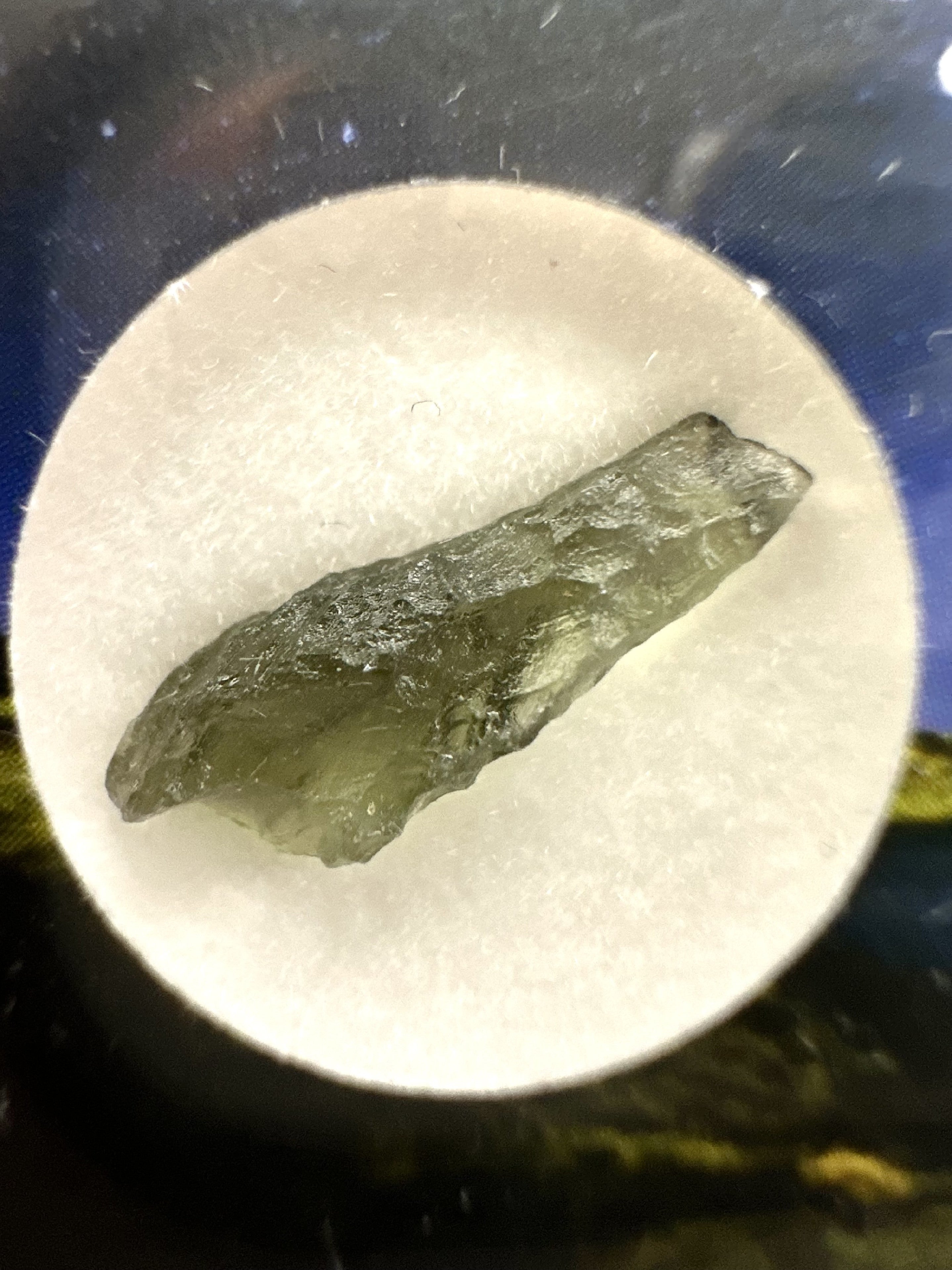 Moldavite in box - Nesmen - VVK21