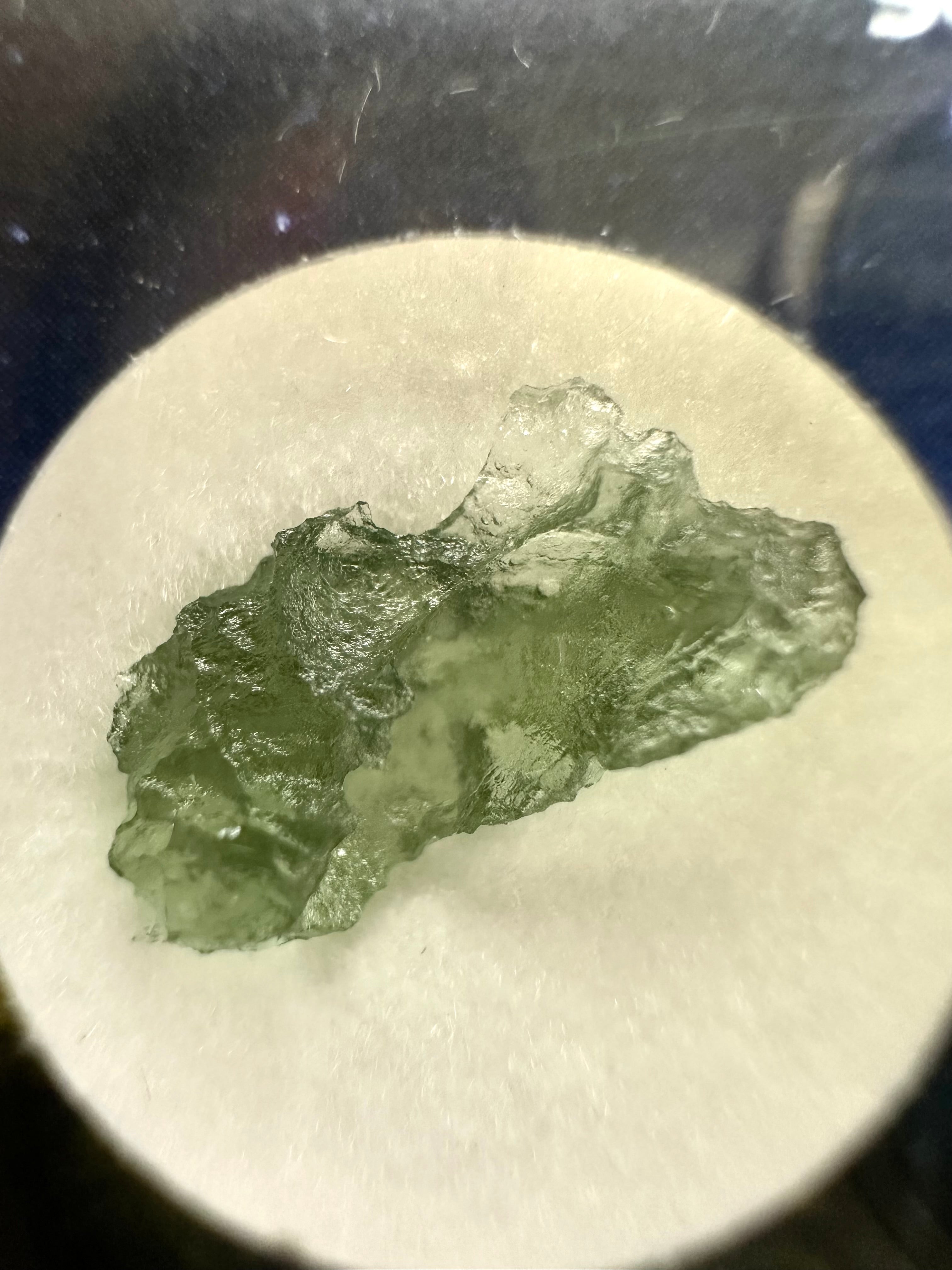 Moldavite in box - Nesmen - VVK25