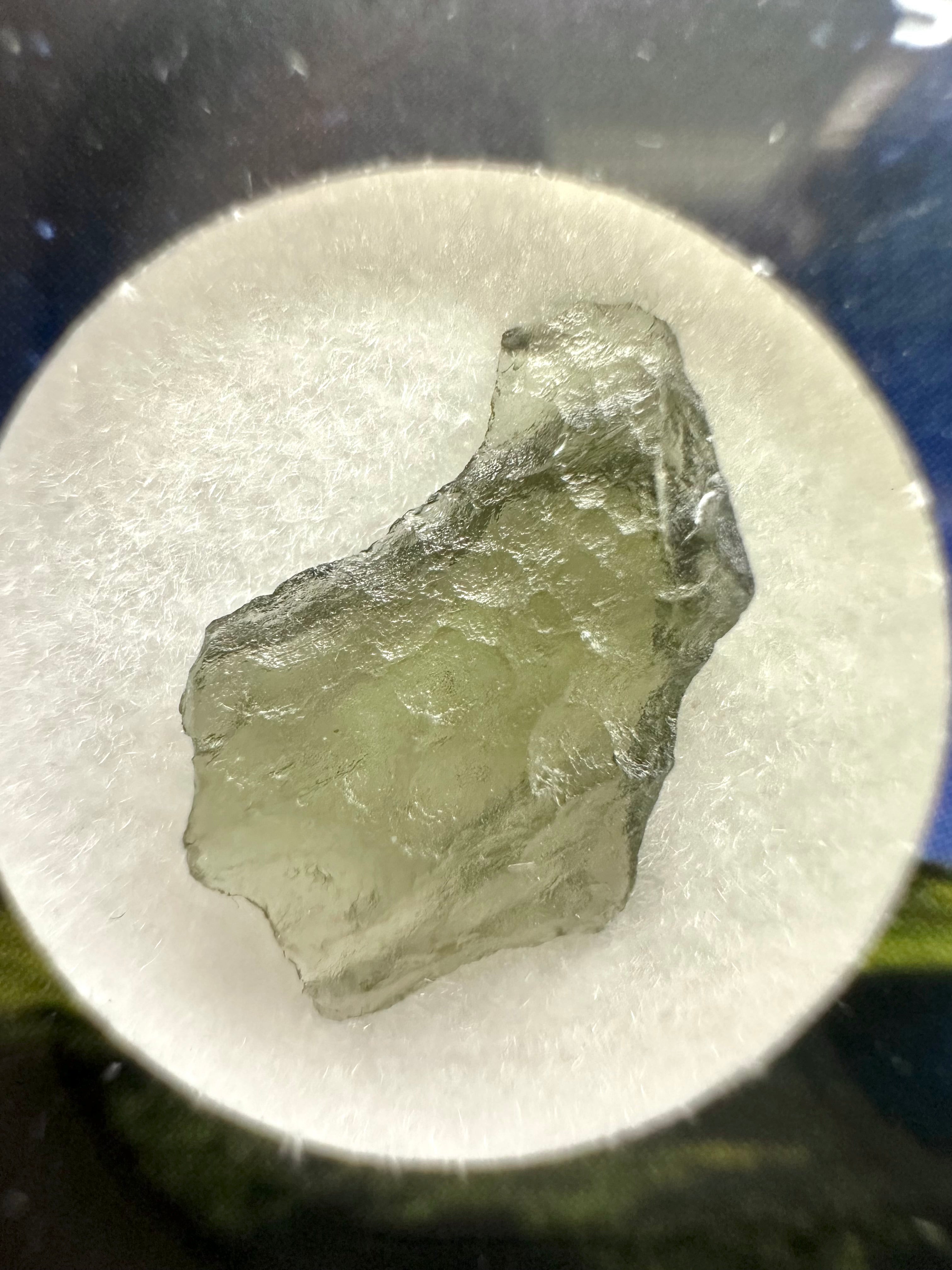 Moldavite in box - Nesmen - VVK29