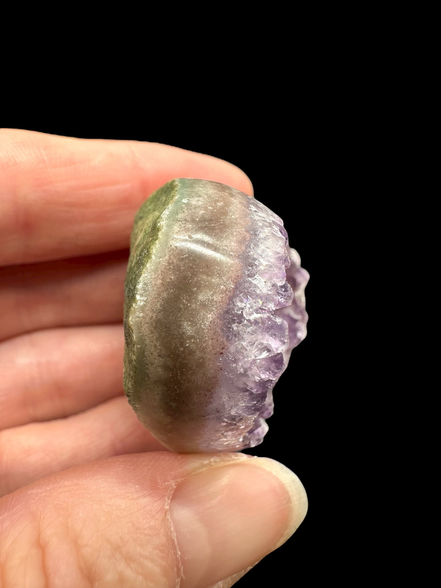 Amethyst heart – Uruguay - AMS01