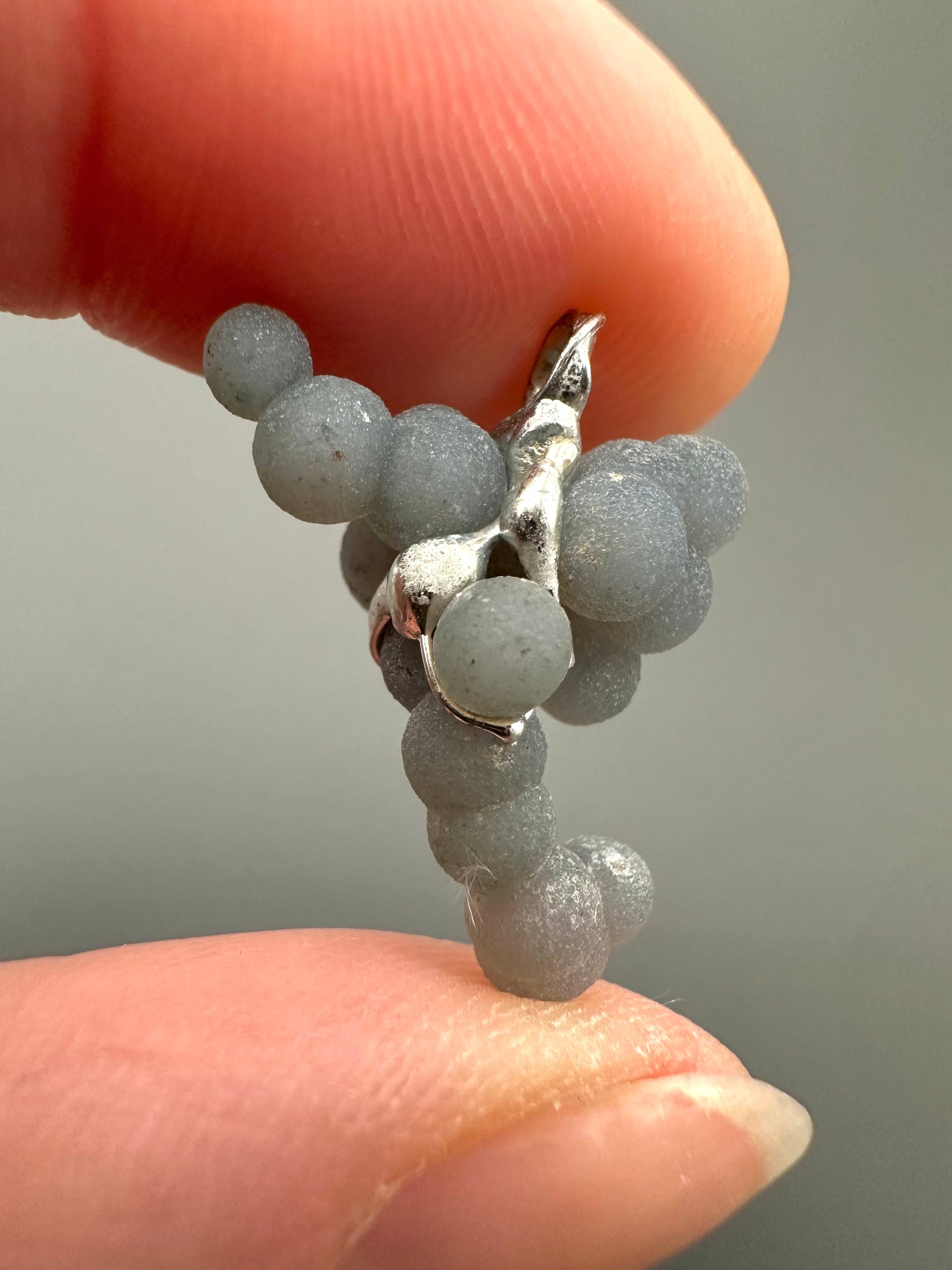 Grape chalcedony pendant - P/HCH72