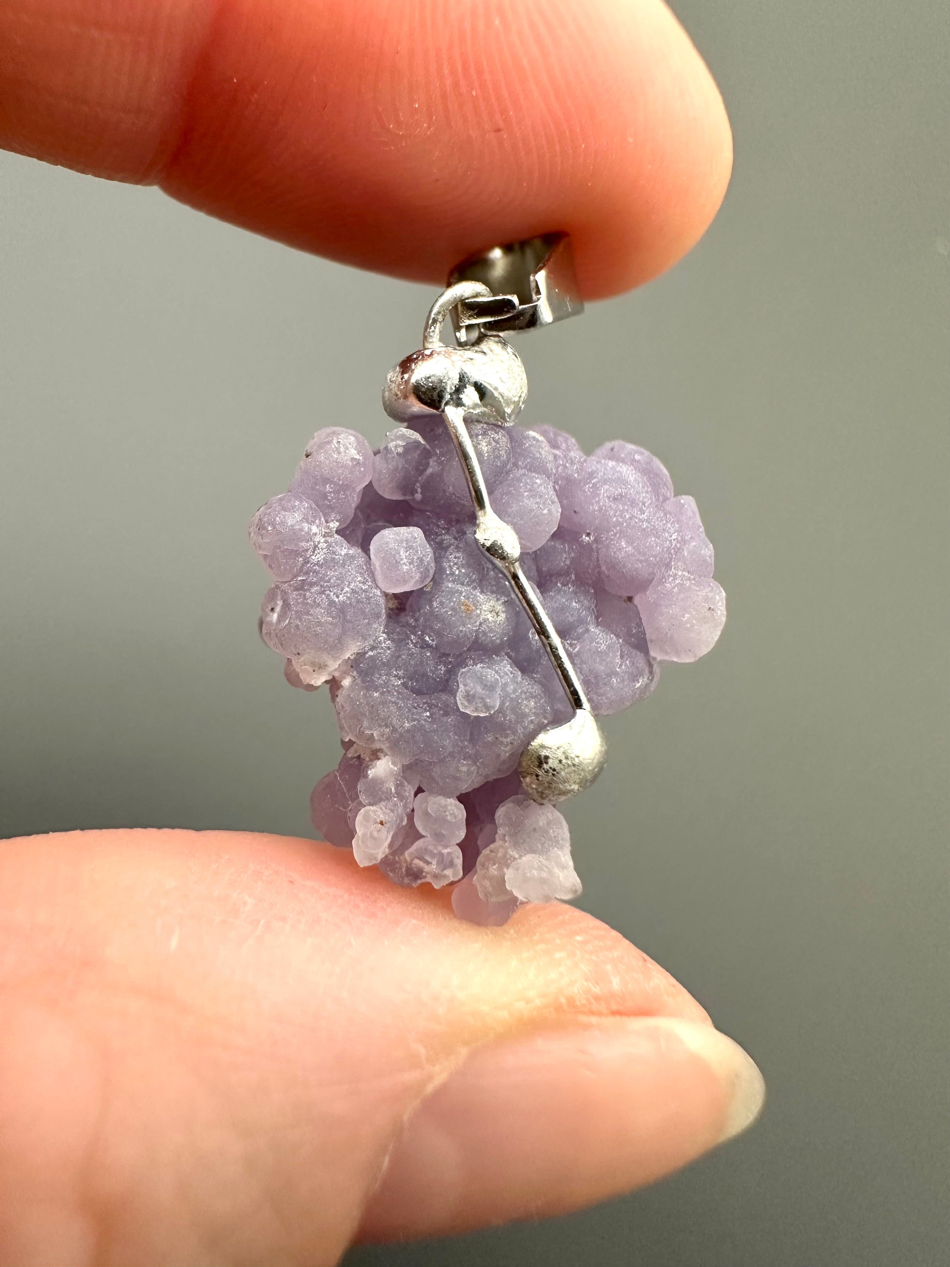 Grape chalcedony pendant - P/HCH80