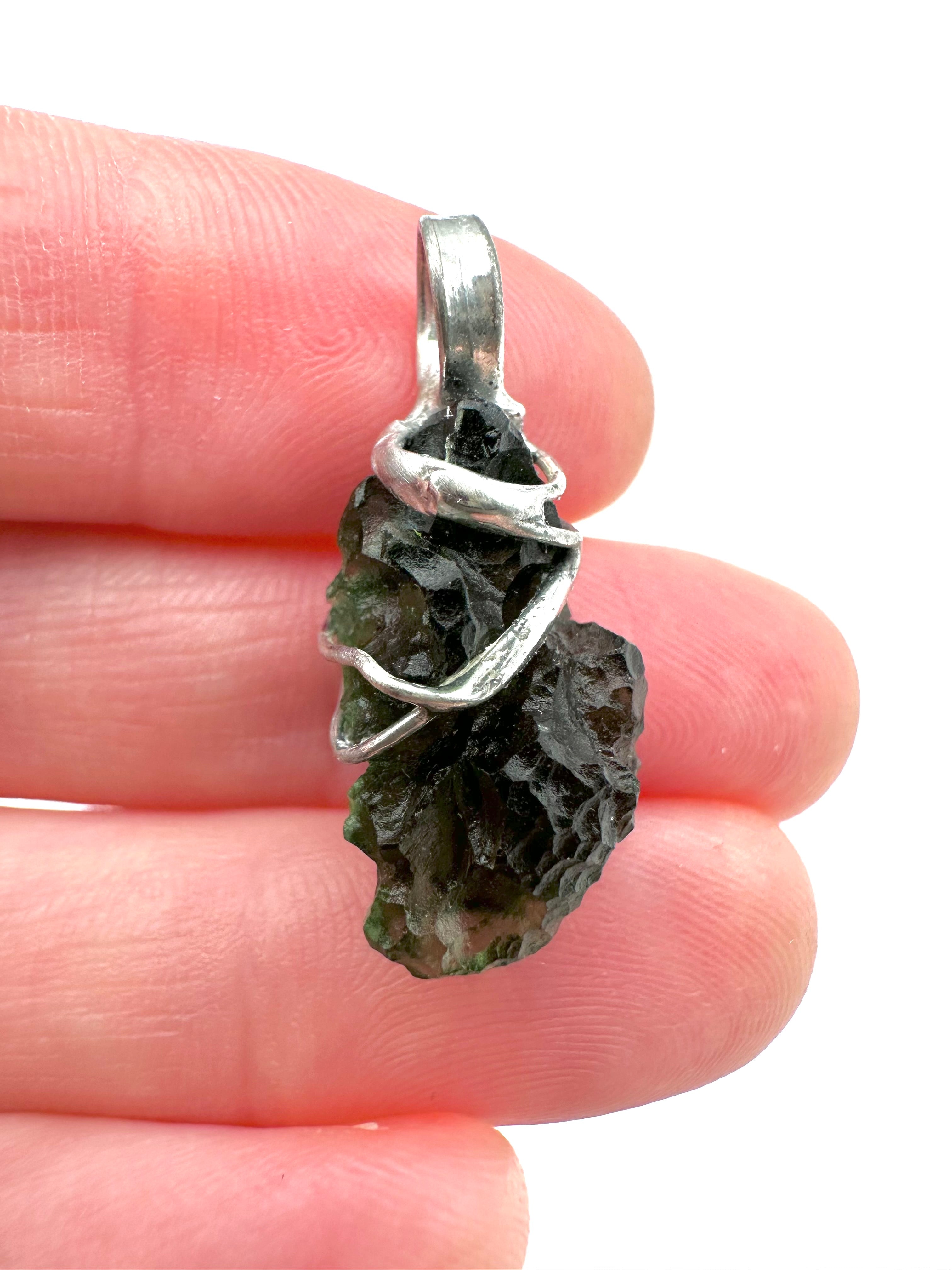 Moldavite pendant - P/V265