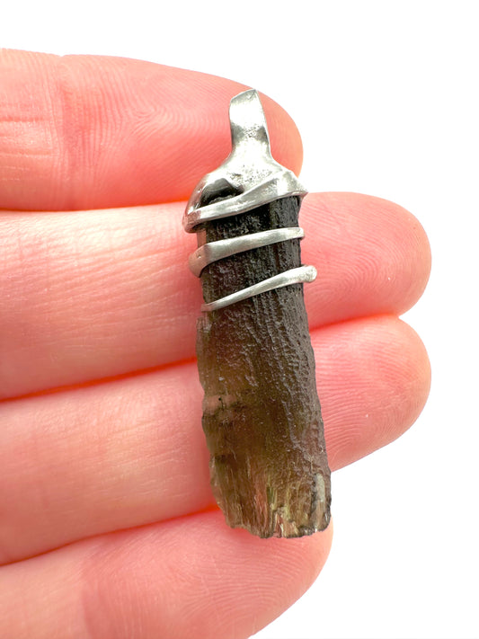 Pendente in Moldavite – P/V266