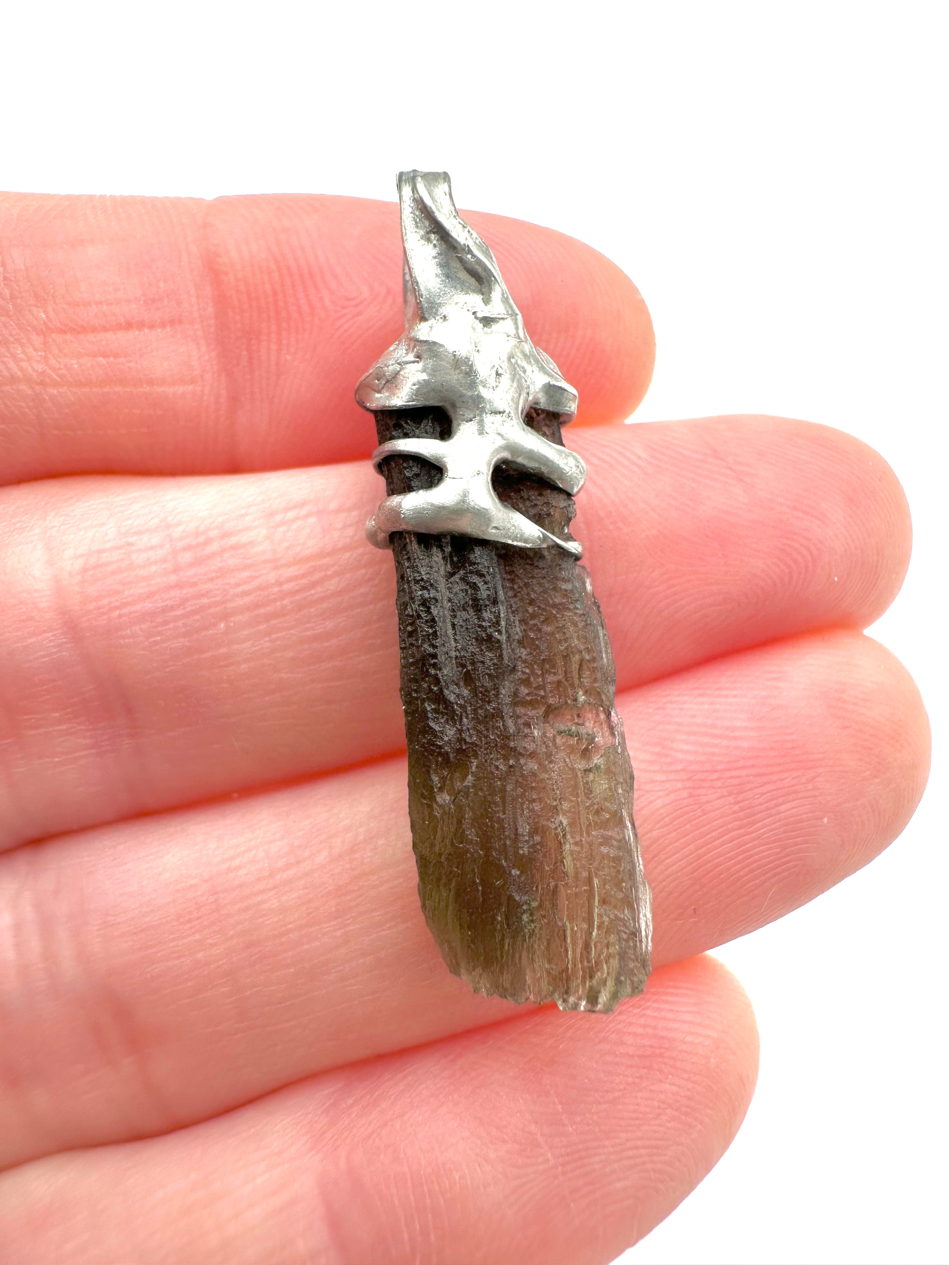 Moldavite pendant - P/V266
