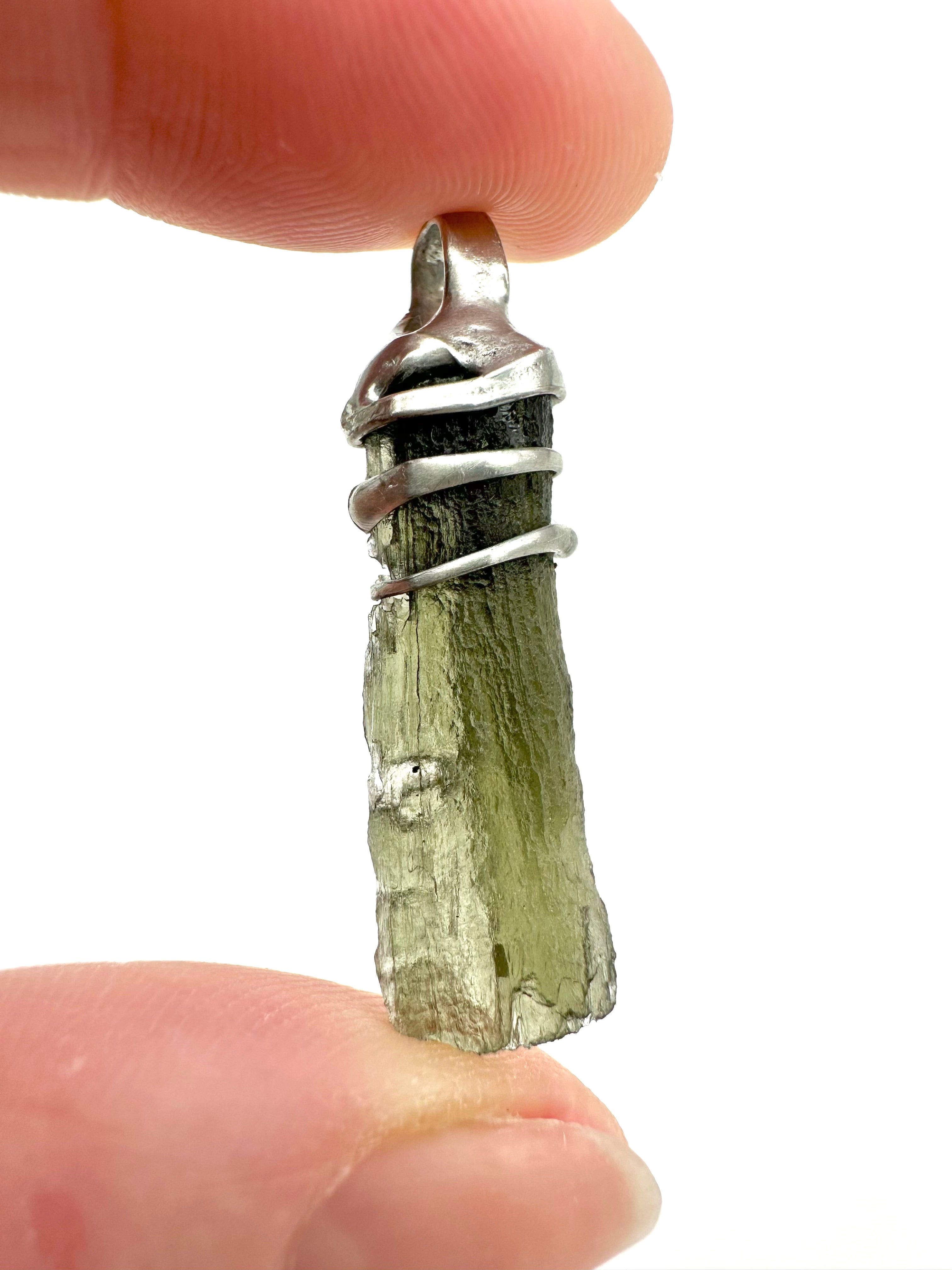 Moldavite pendant - P/V266