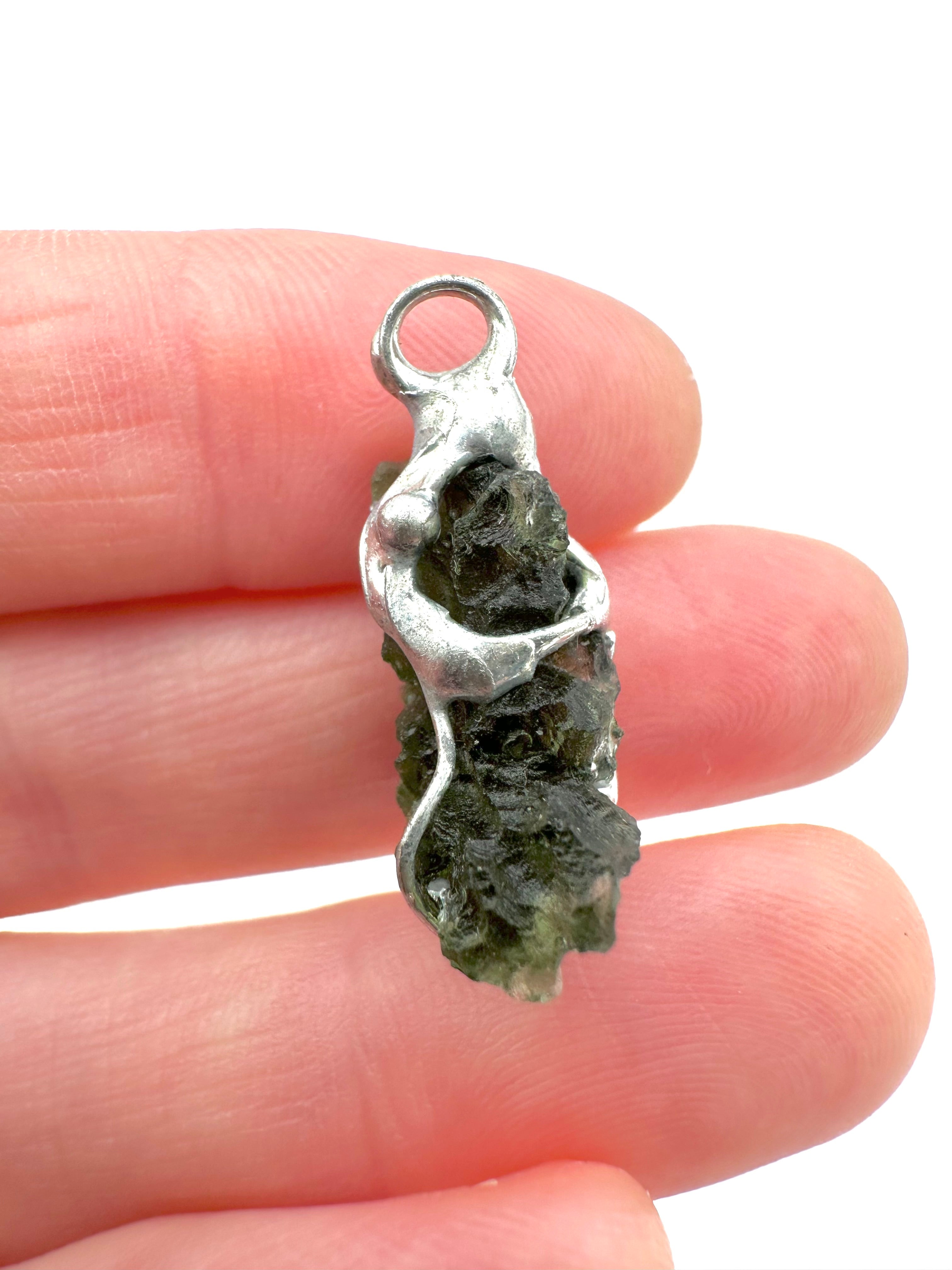 Moldavite pendant - P/V267