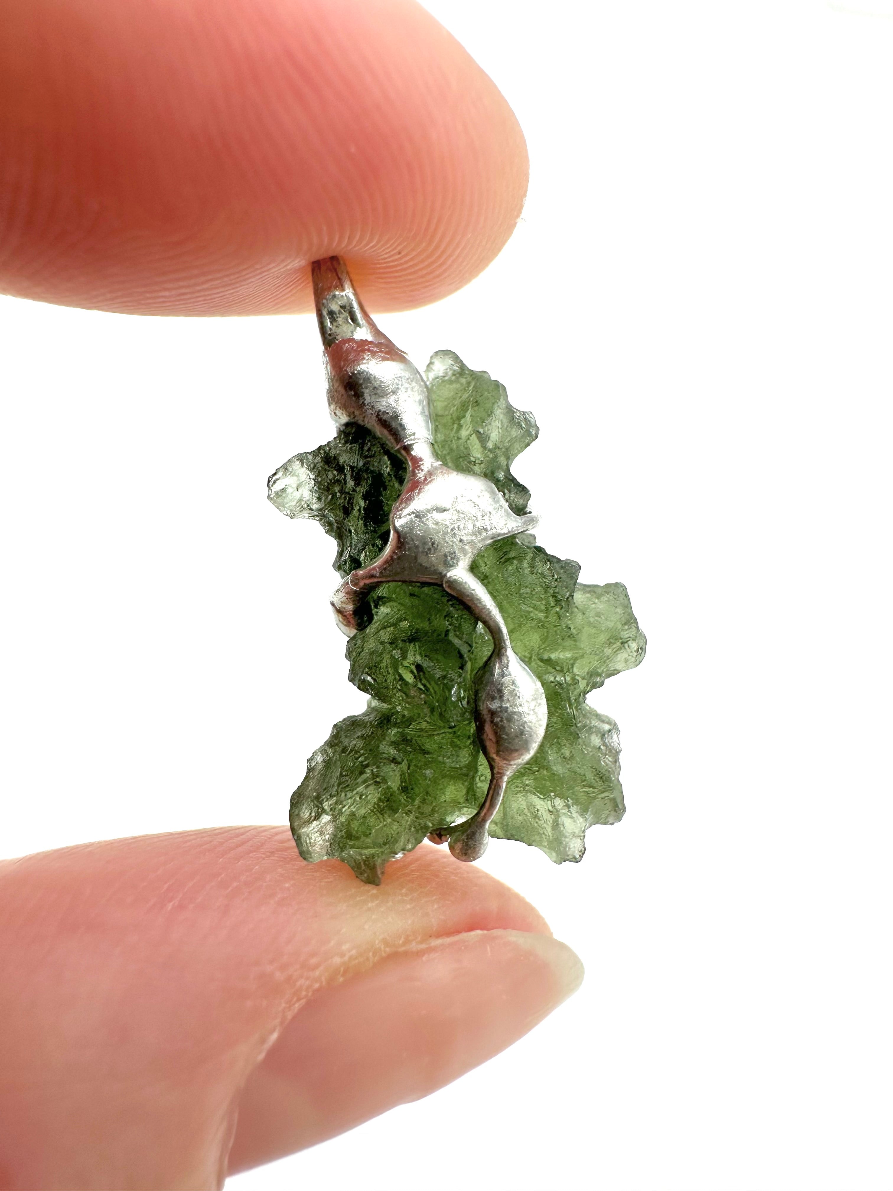 Moldavite pendant - P/V267