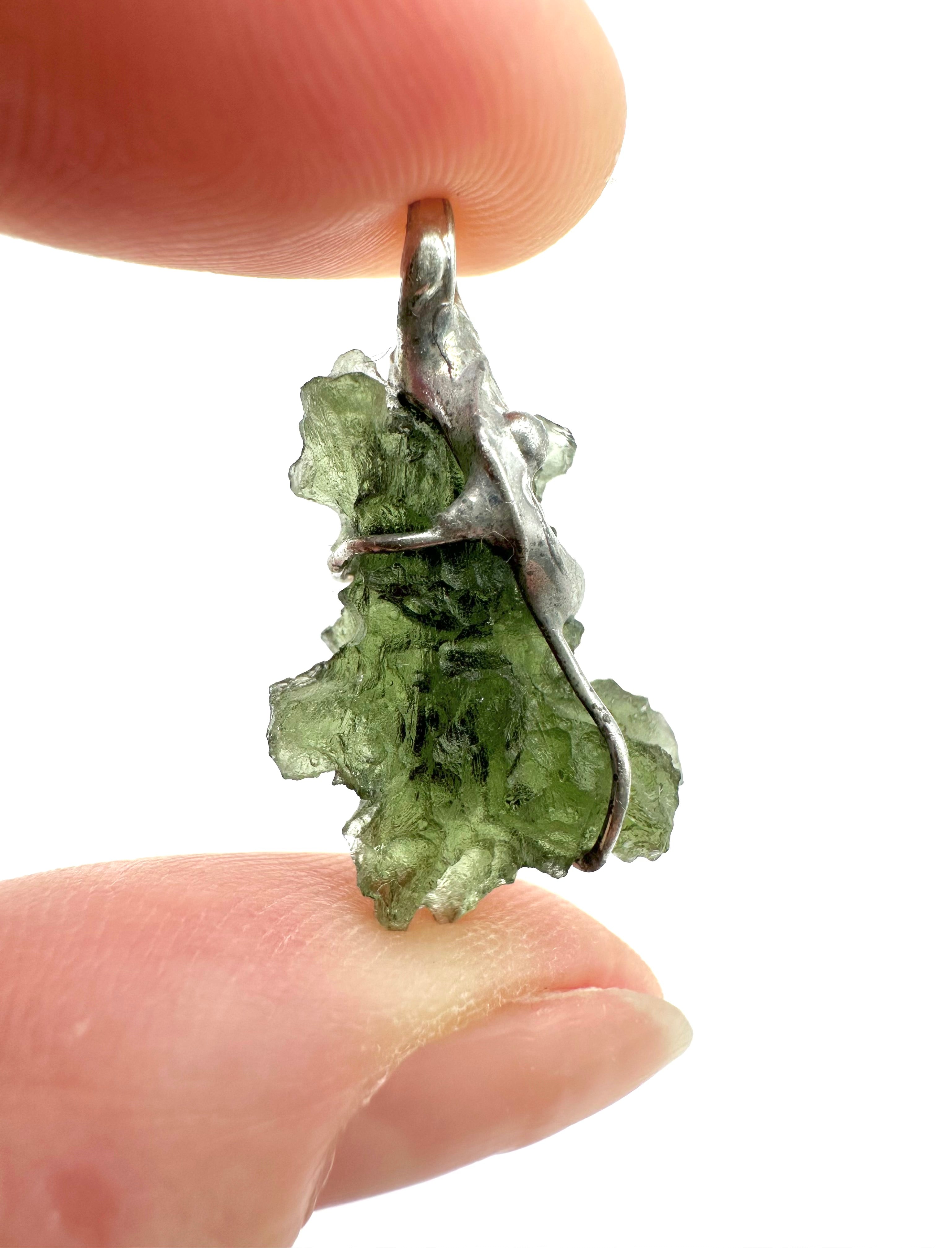 Moldavite pendant - P/V267
