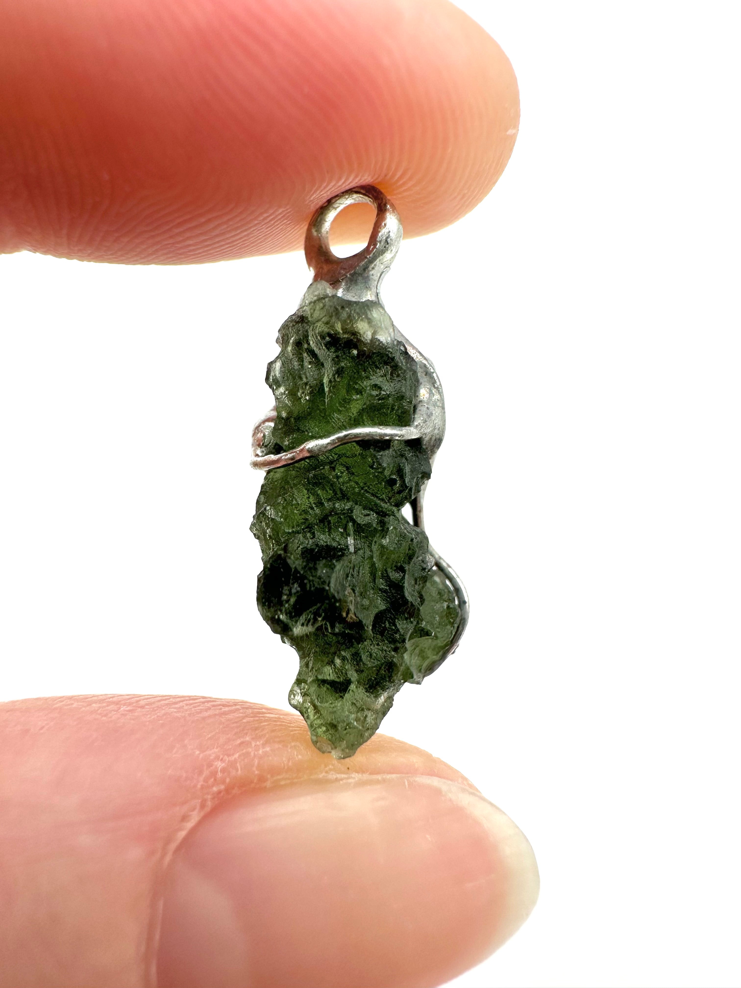 Moldavite pendant - P/V267