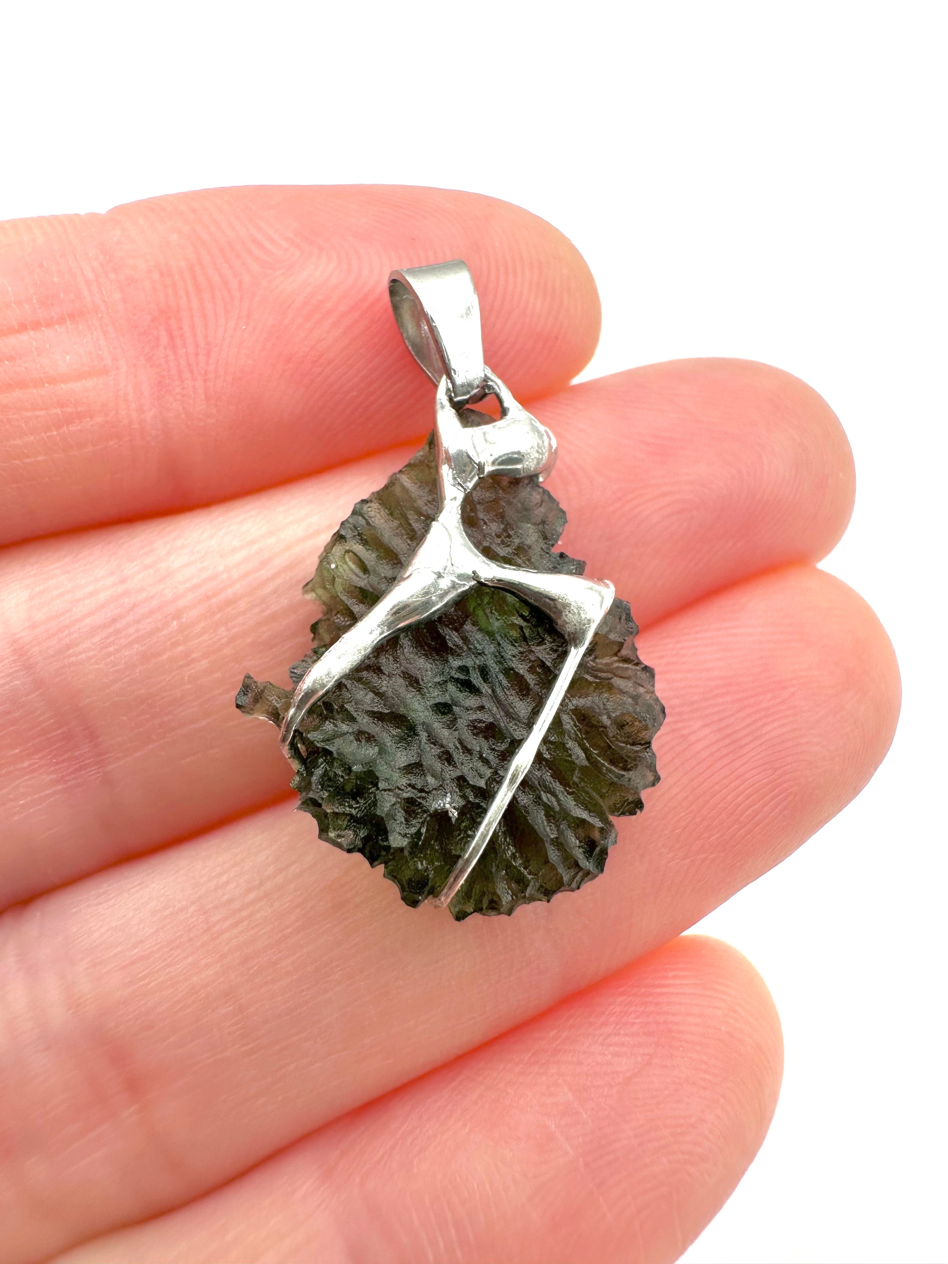 Moldavite pendant - P/V269
