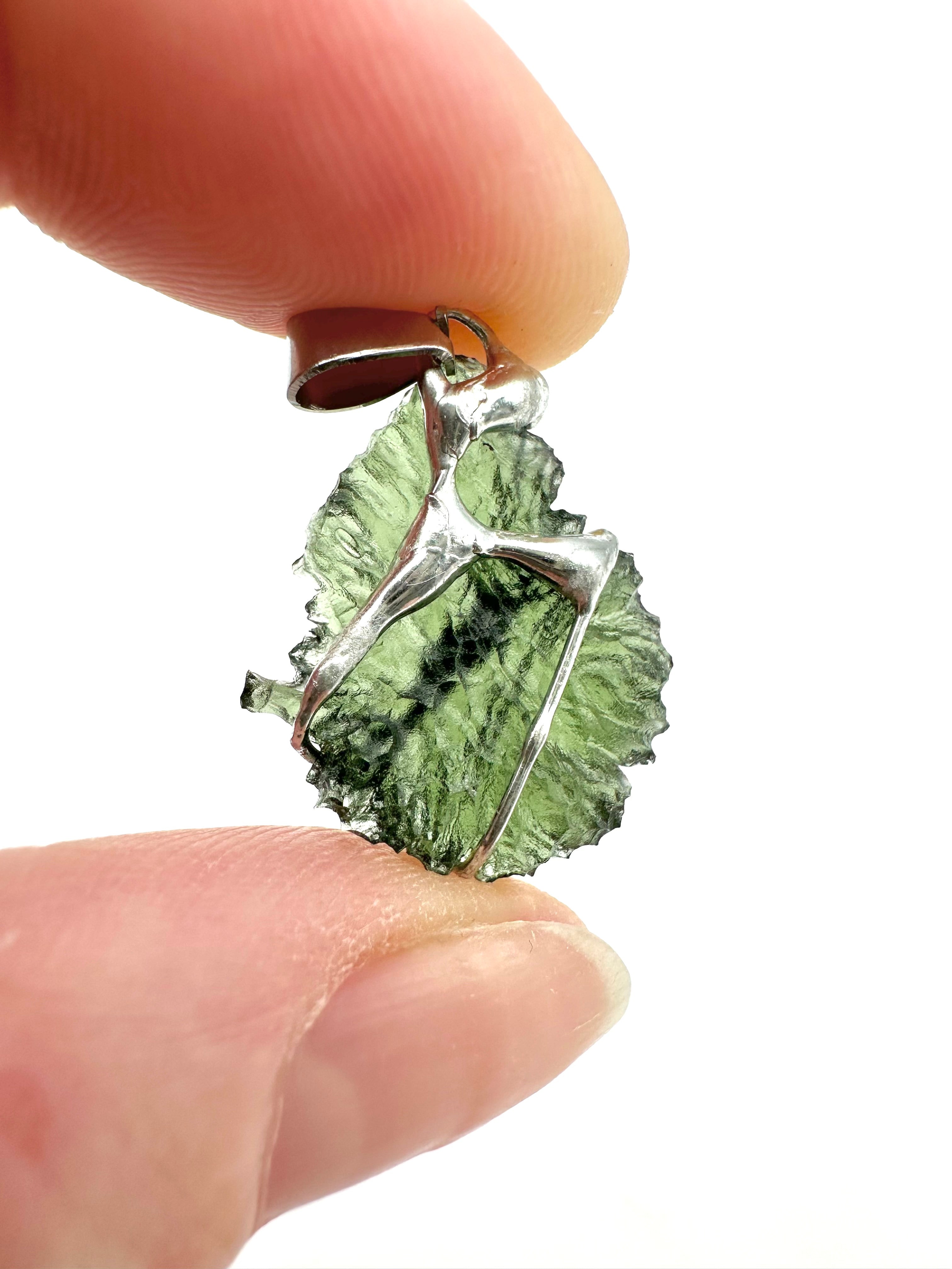 Moldavite pendant - P/V269