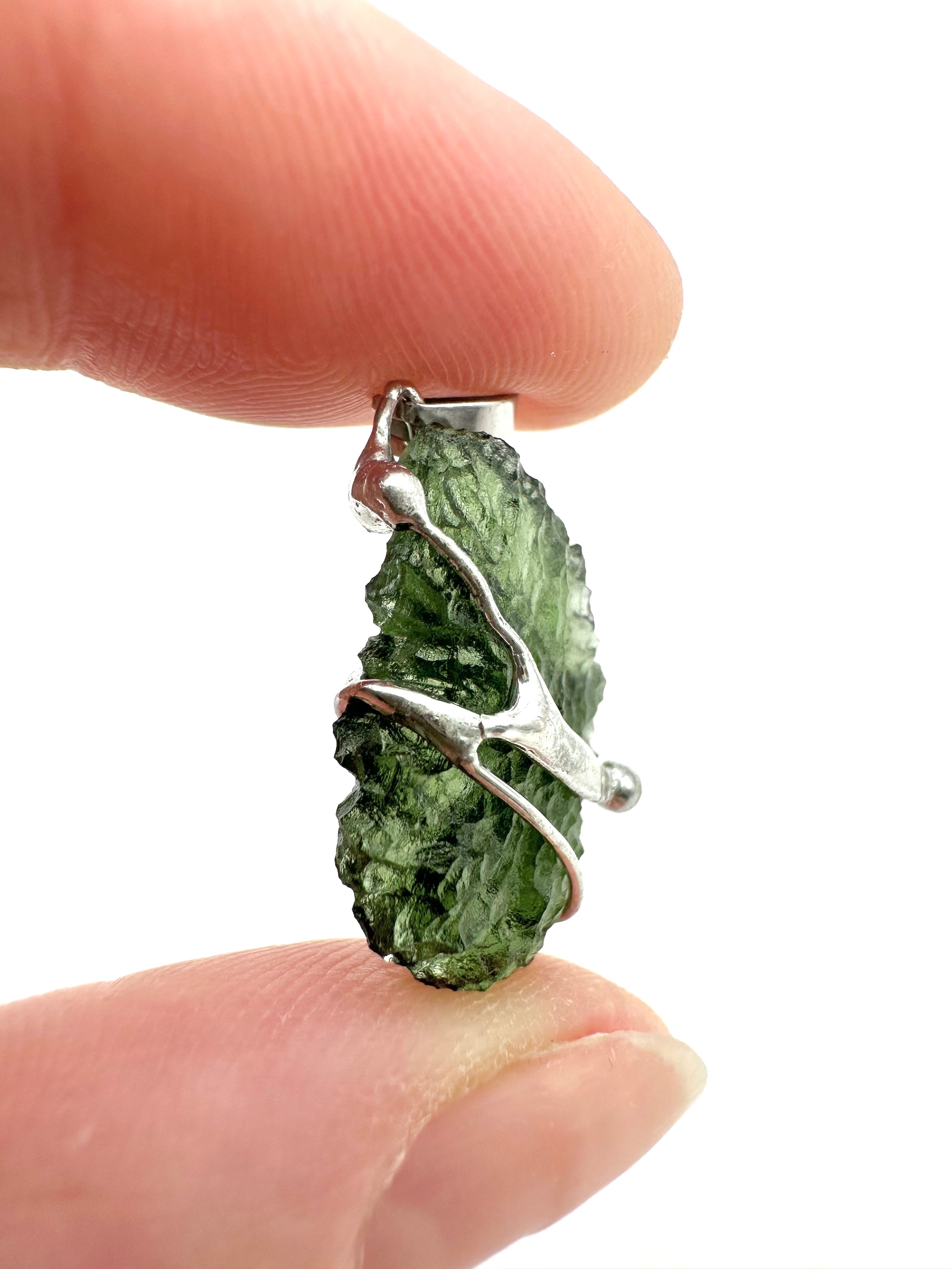 Moldavite pendant - P/V269