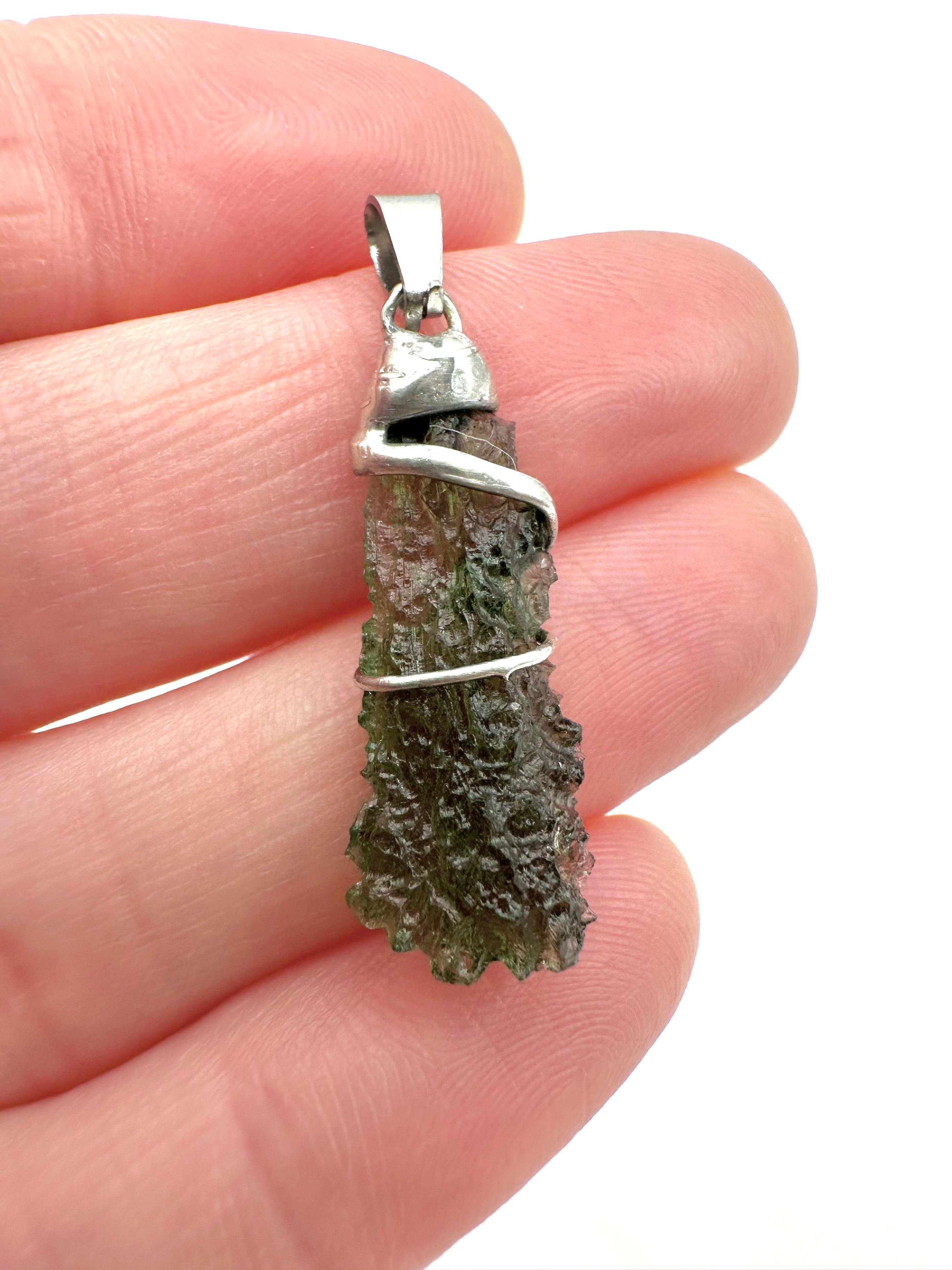 Moldavite pendant - P/V271