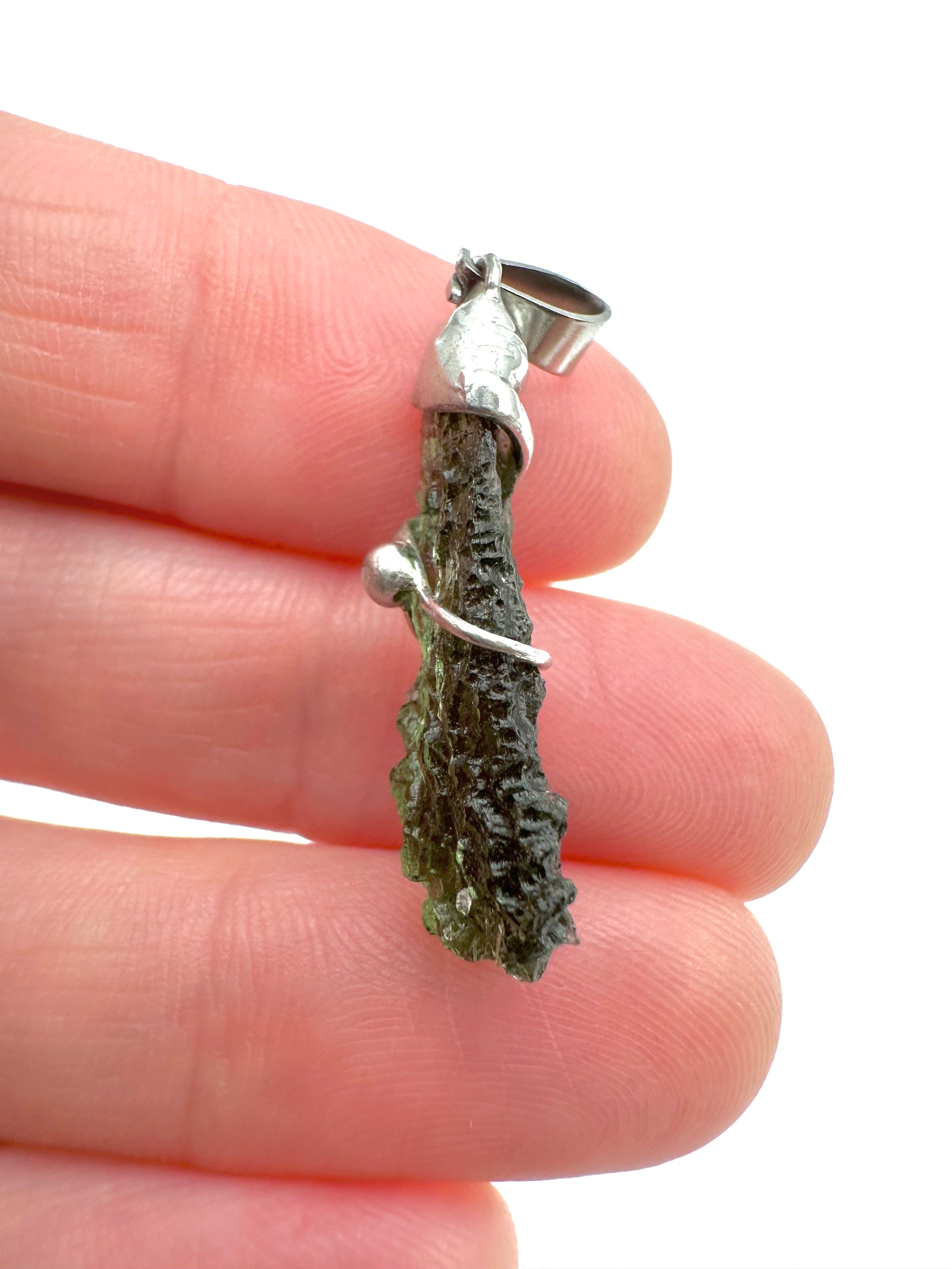 Moldavite pendant - P/V271