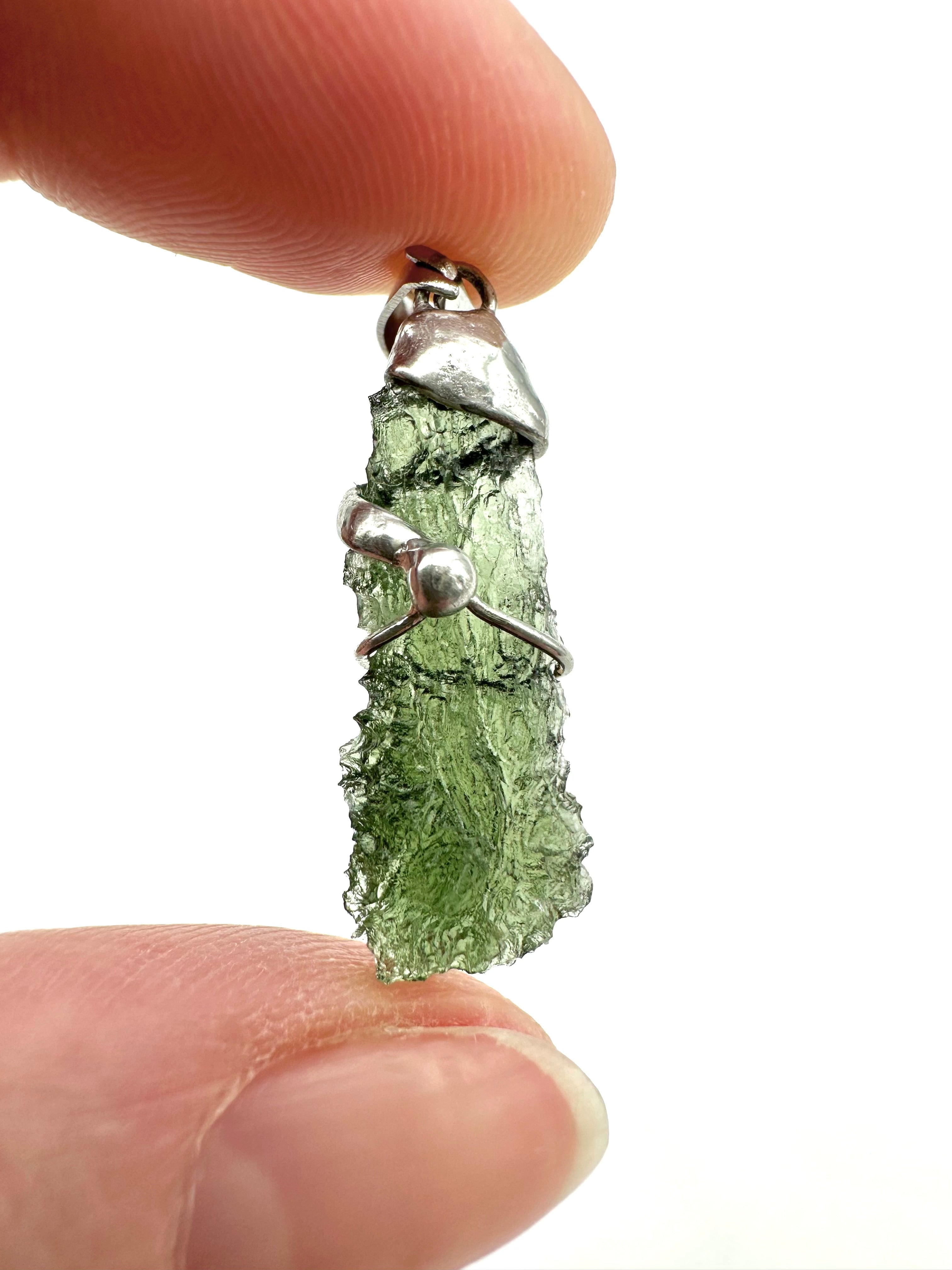 Moldavite pendant - P/V271