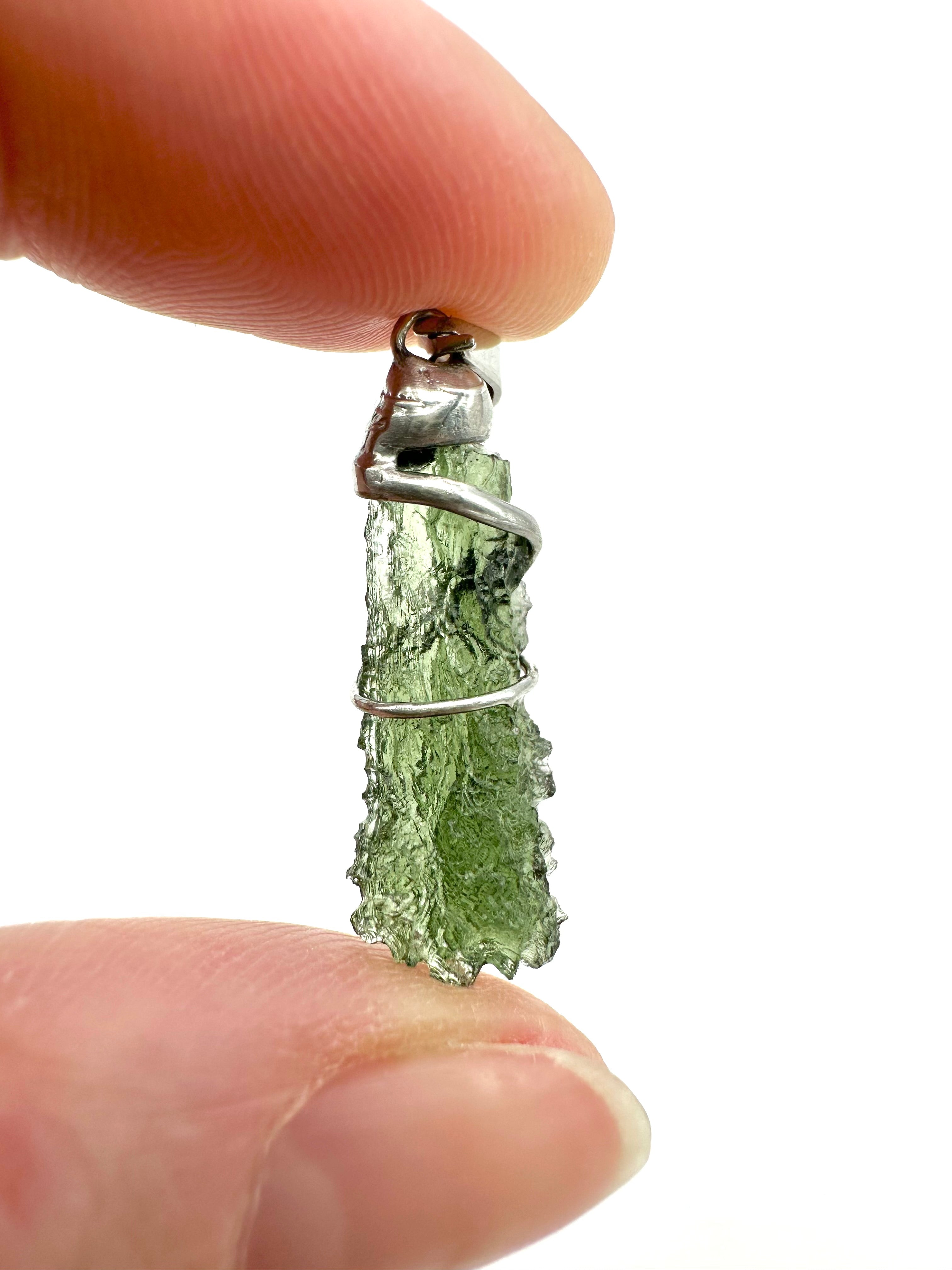 Moldavite pendant - P/V271