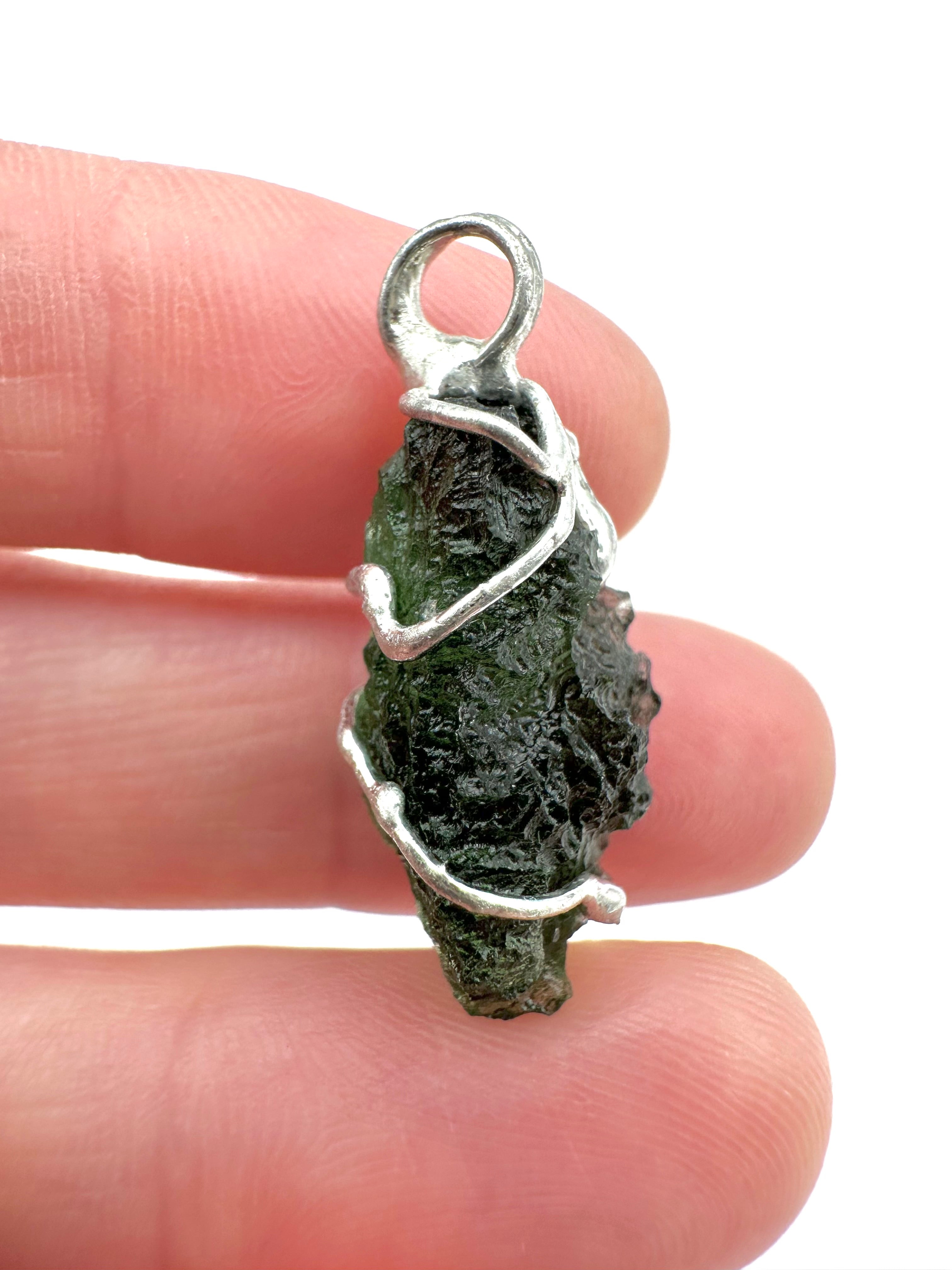 Moldavite pendant - P/V272