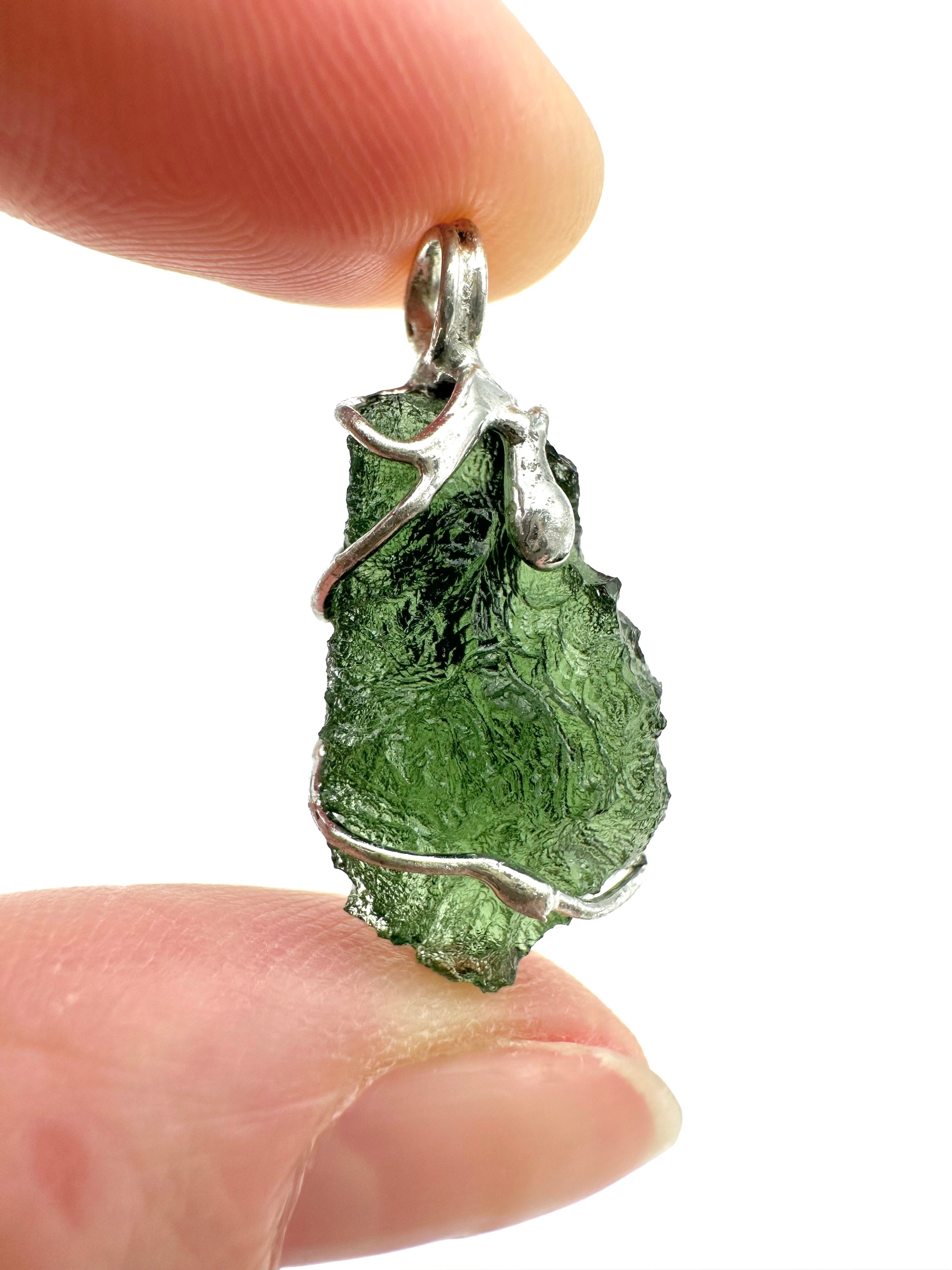 Moldavite pendant - P/V272