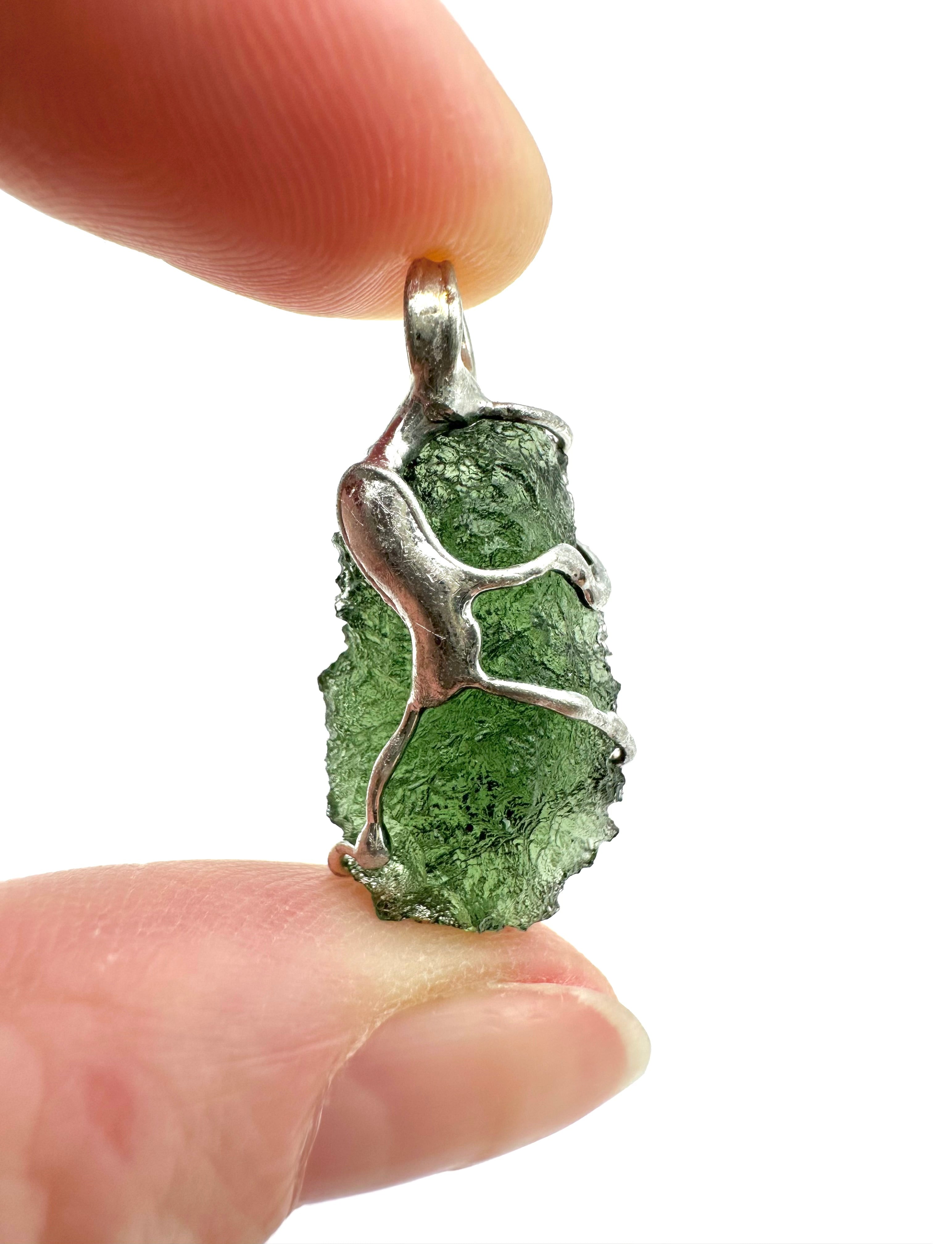 Moldavite pendant - P/V272