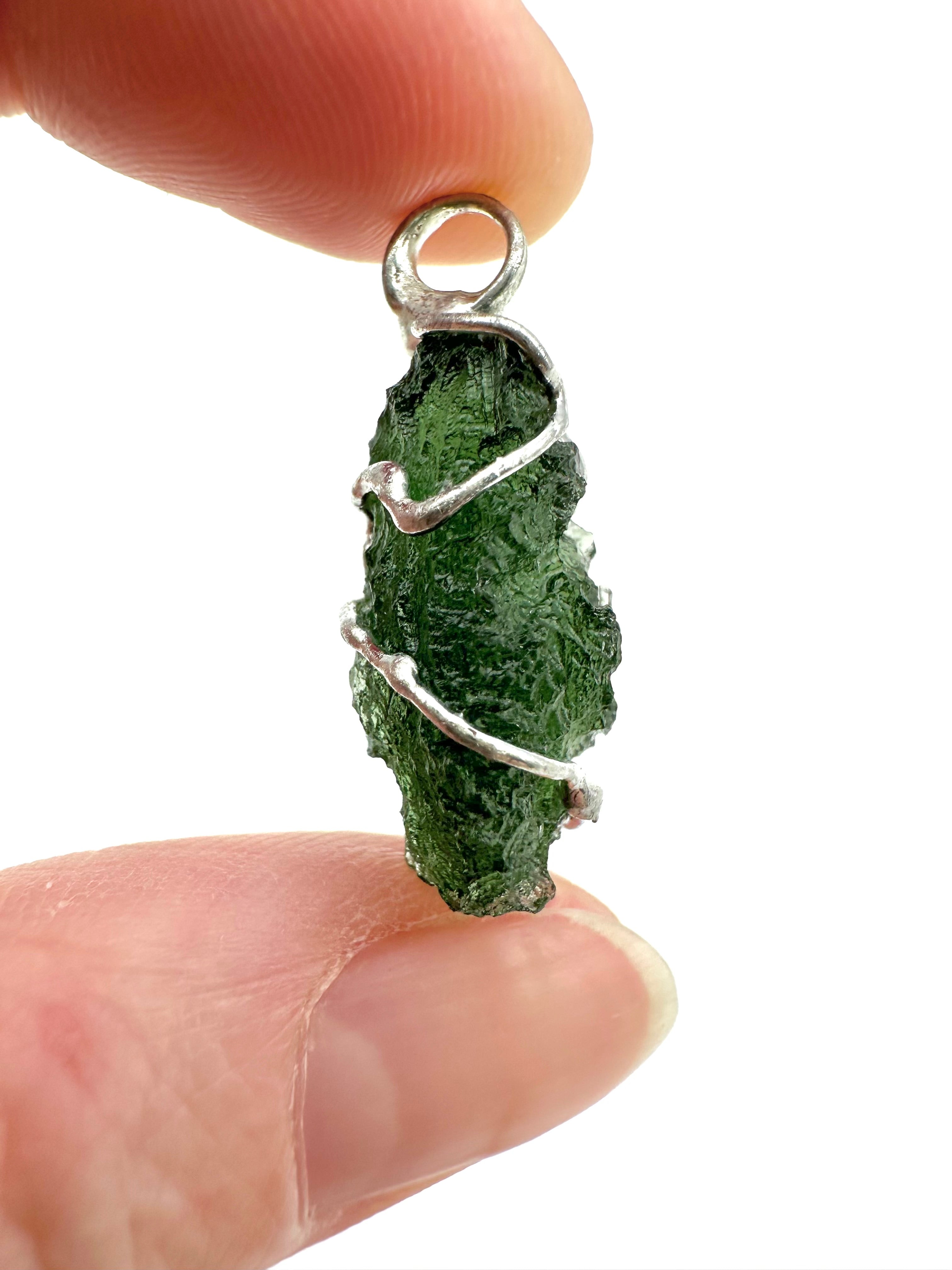 Moldavite pendant - P/V272
