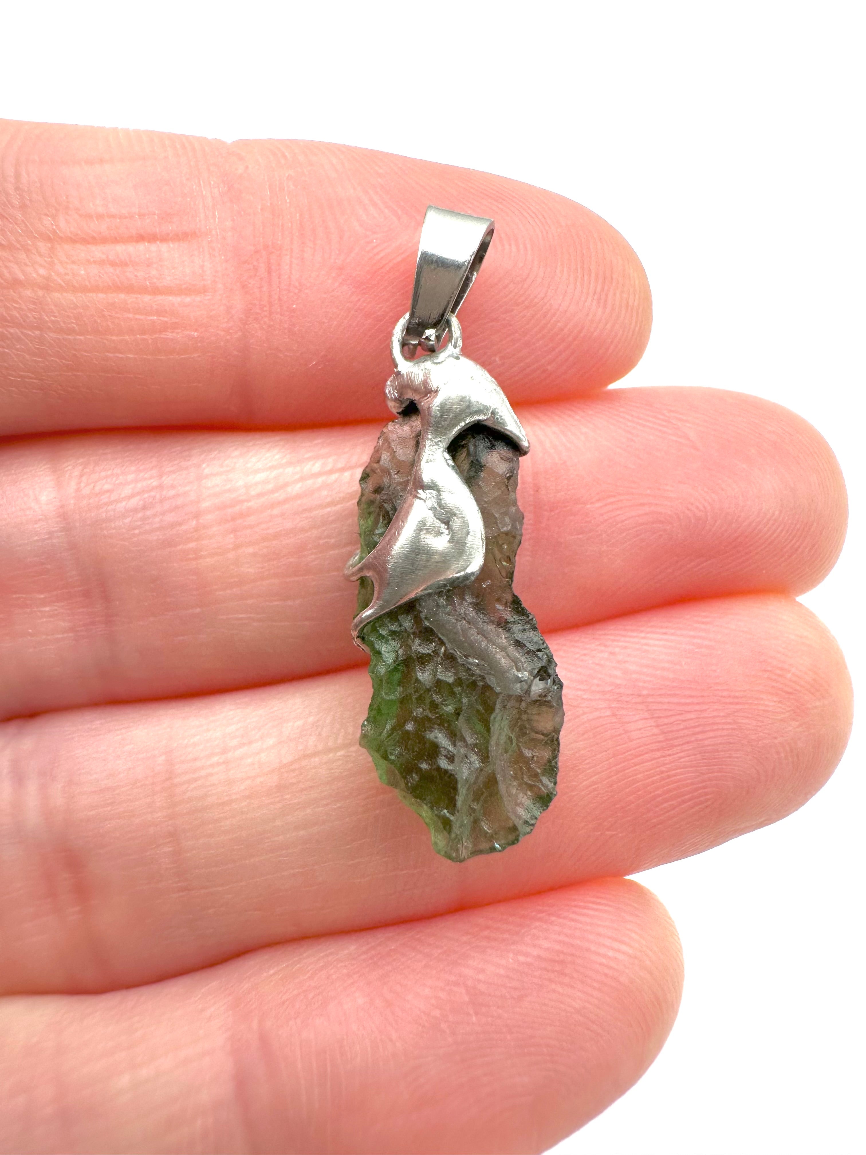 Moldavite pendant - P/V274