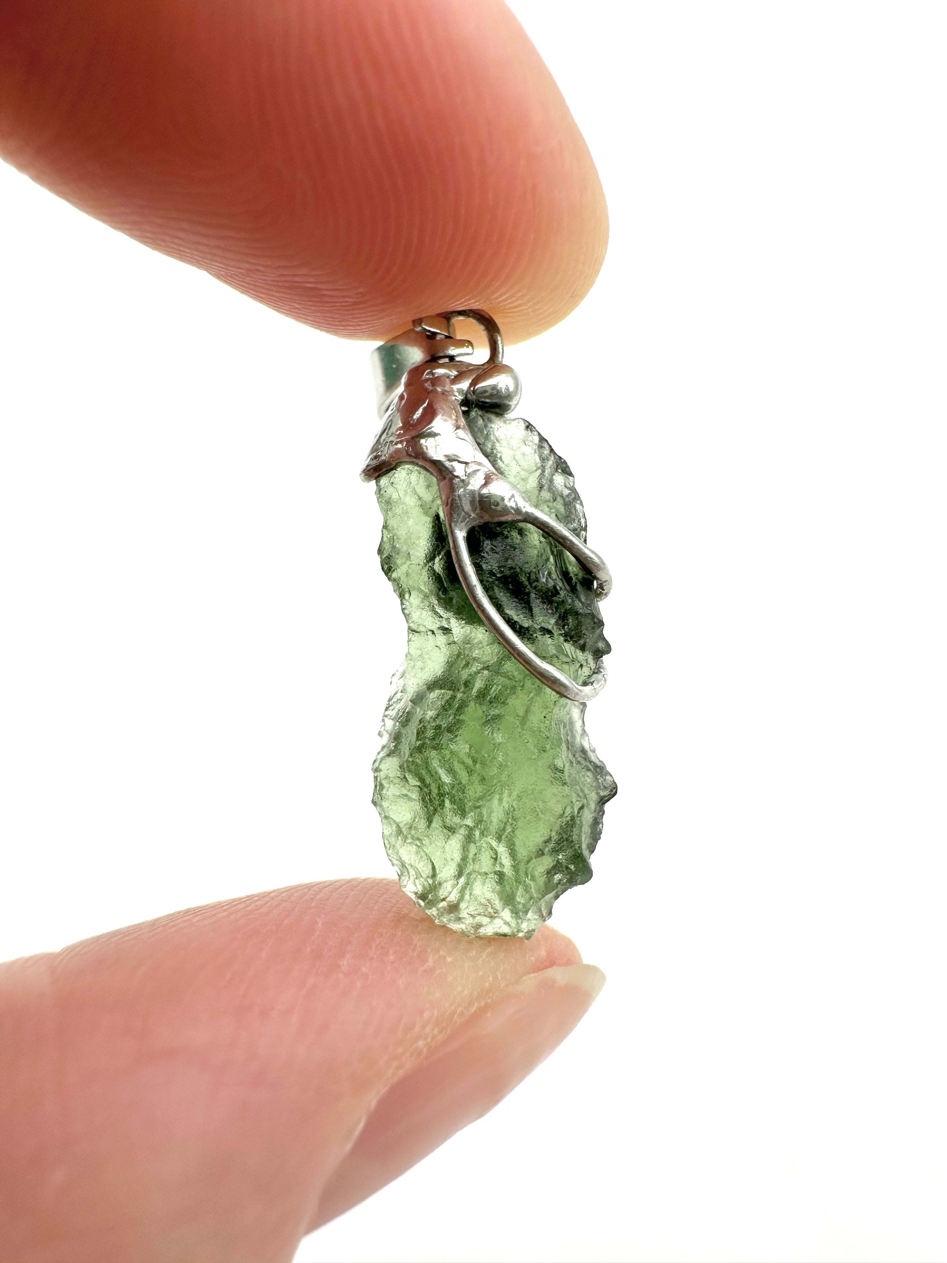 Moldavite pendant - P/V274
