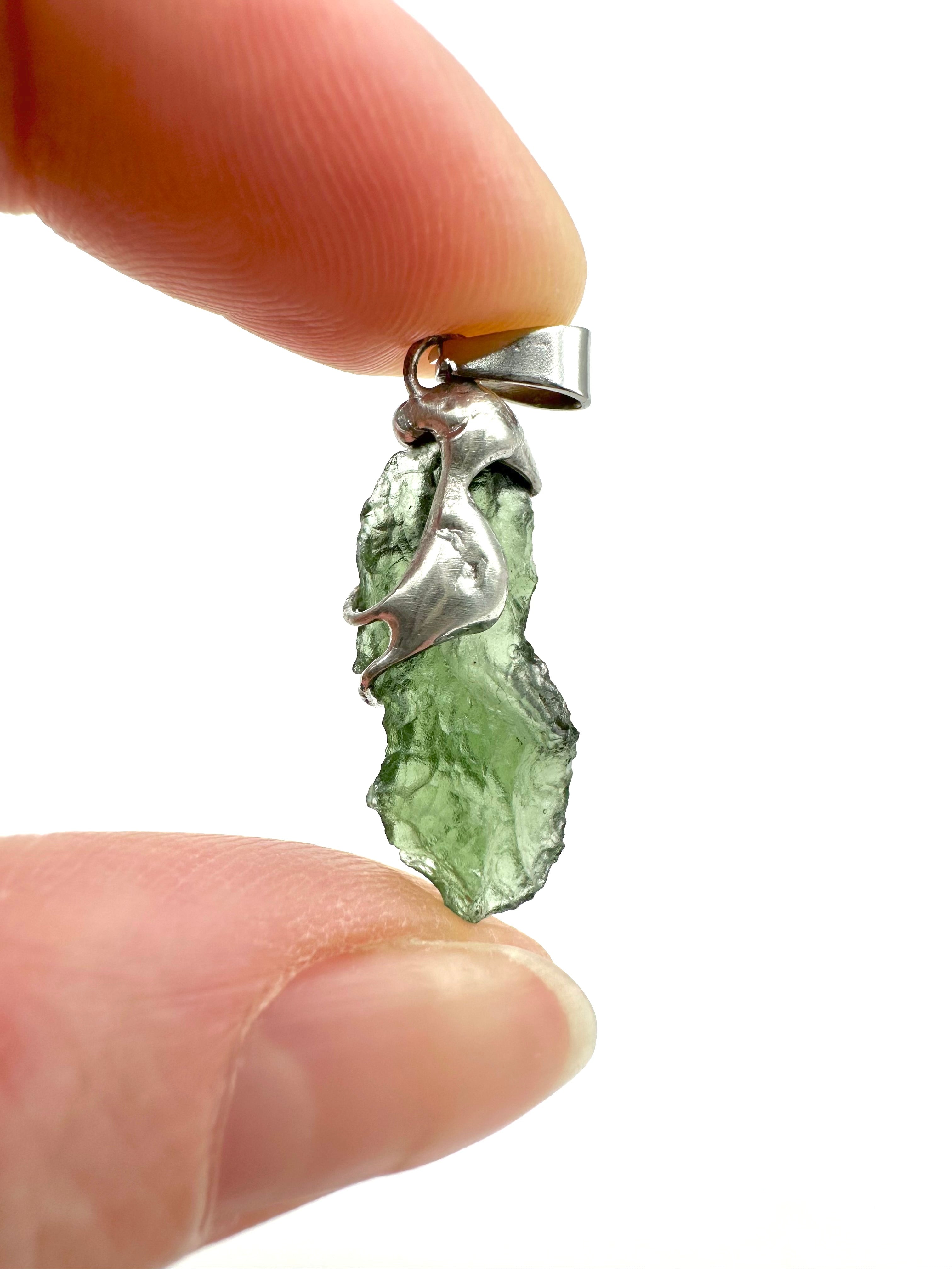 Moldavite pendant - P/V274
