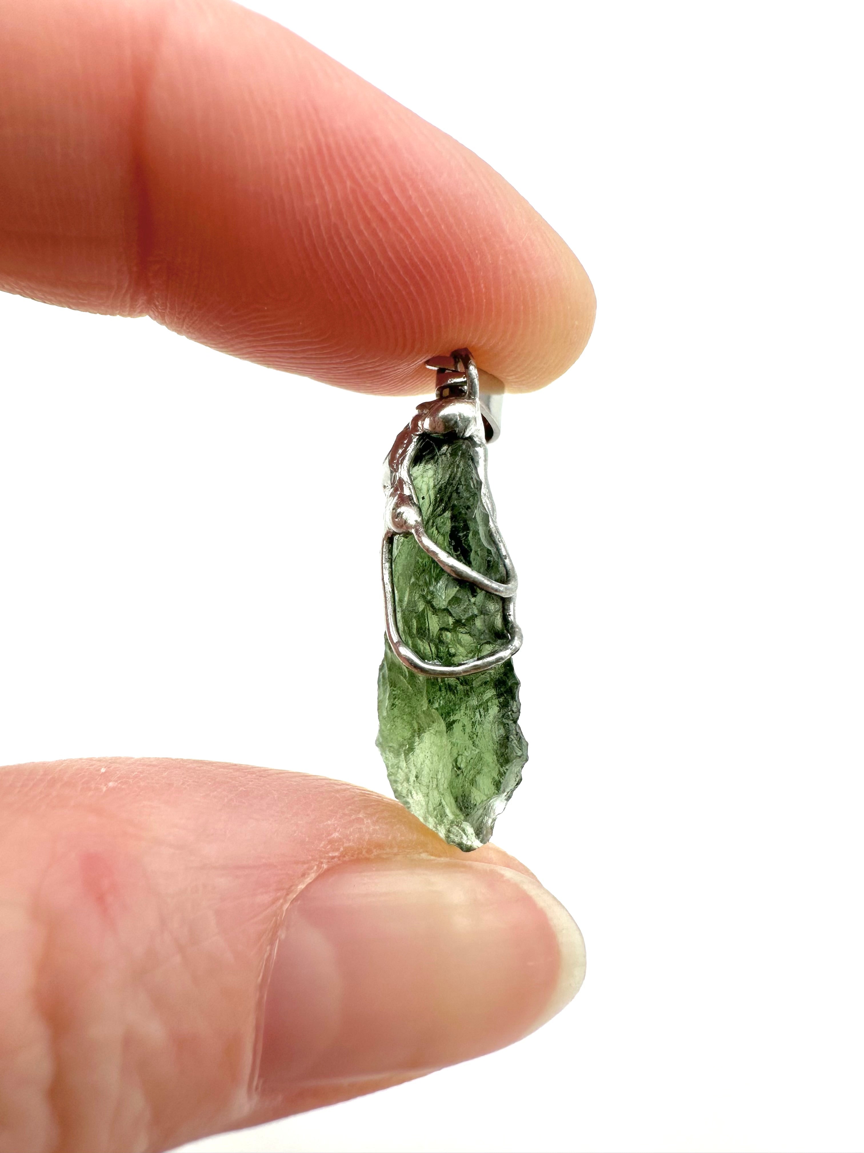 Moldavite pendant - P/V274