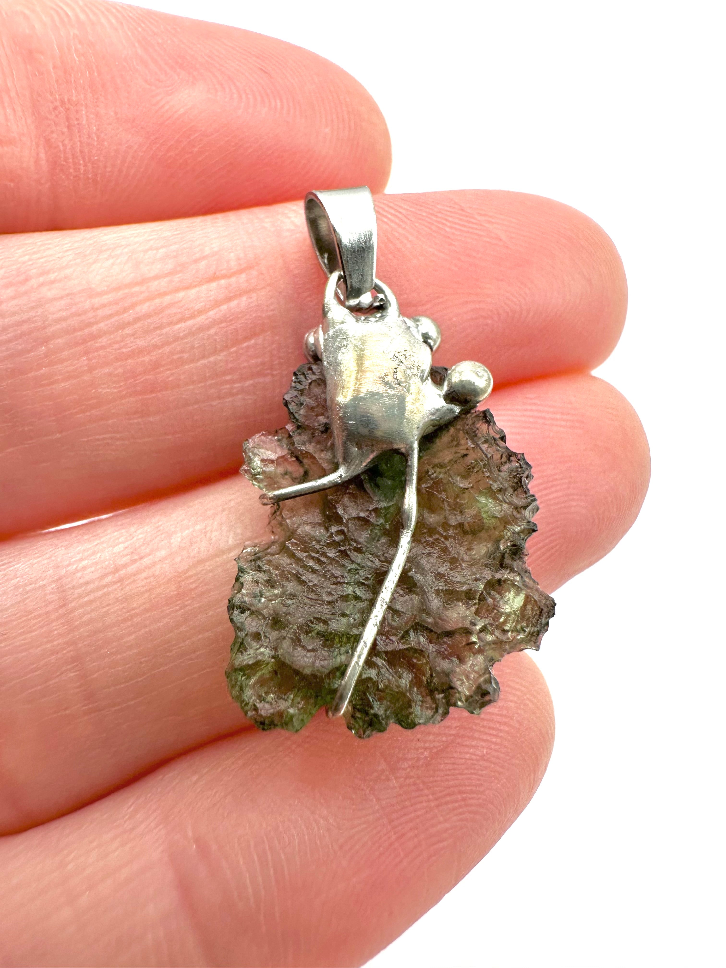 Moldavite pendant - P/V276