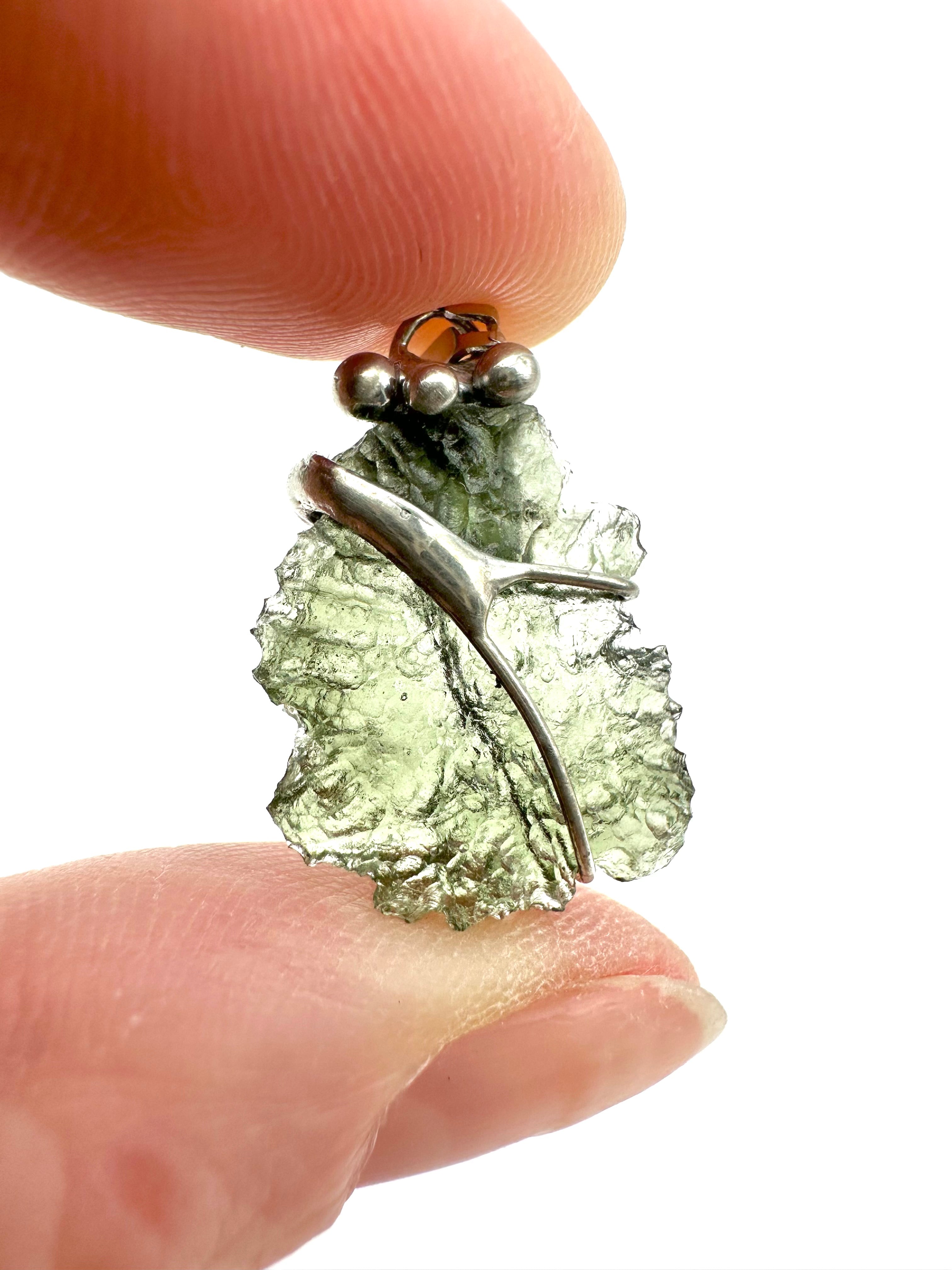 Moldavite pendant - P/V276